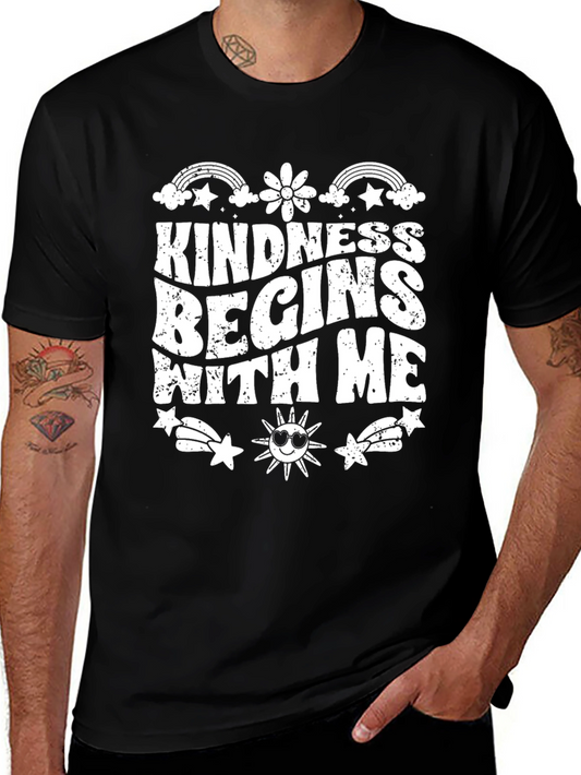 Kindness Begins With Me Graphic T-Shirt