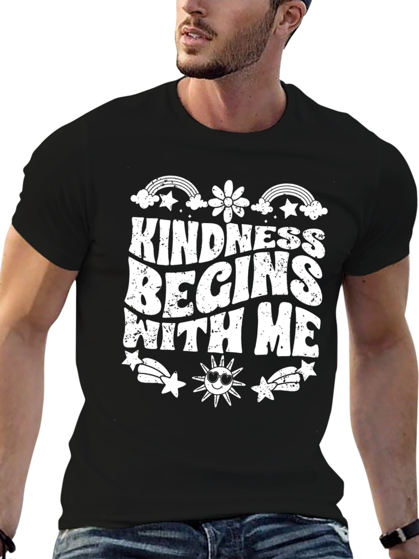 Kindness Begins With Me Graphic T-Shirt
