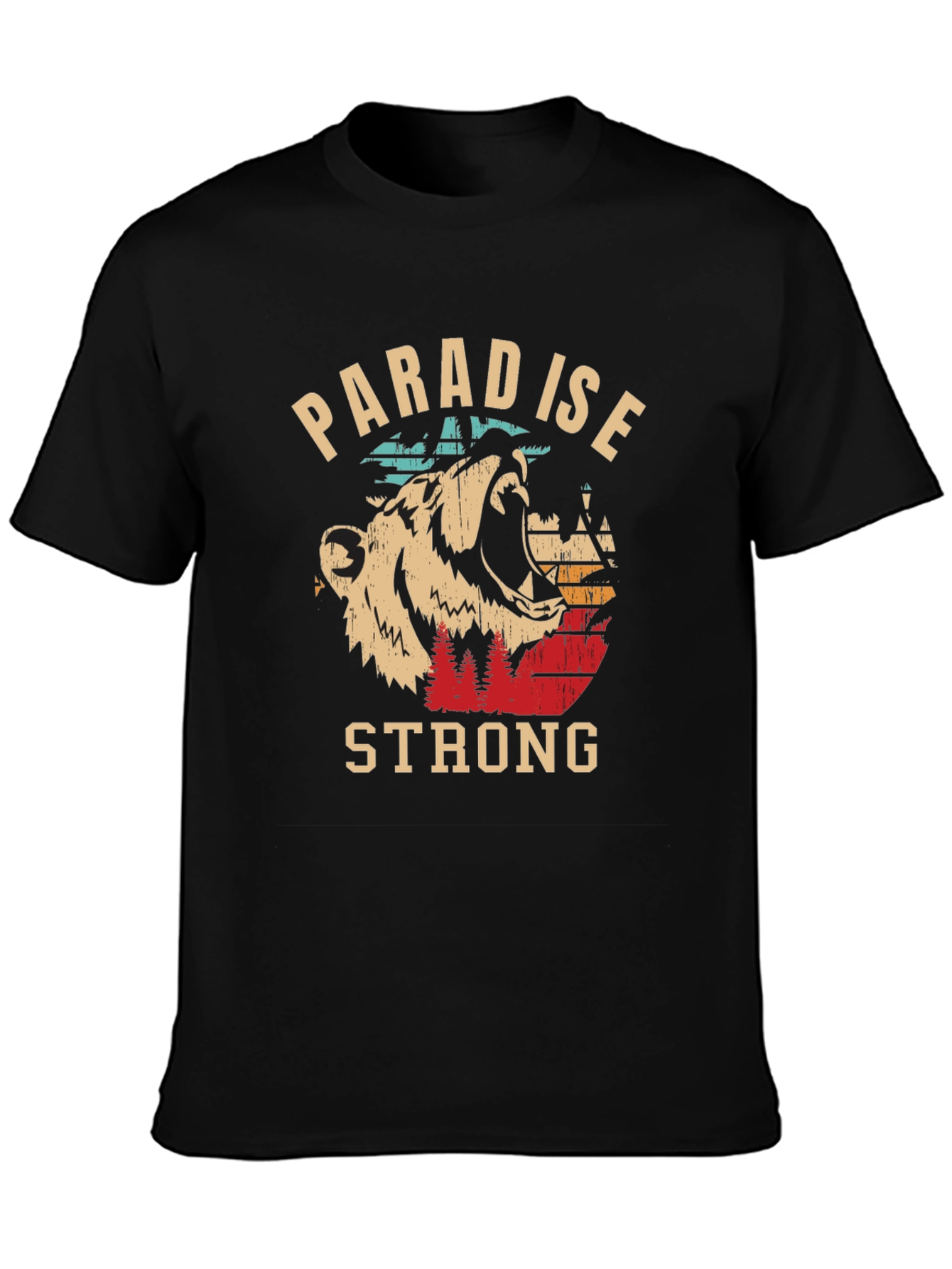 Paradise Strong Bear Graphic Tee