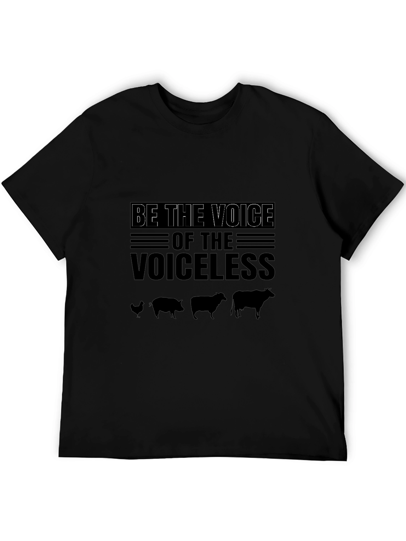 Be The Voice of the Voiceless T-Shirt - Vegan