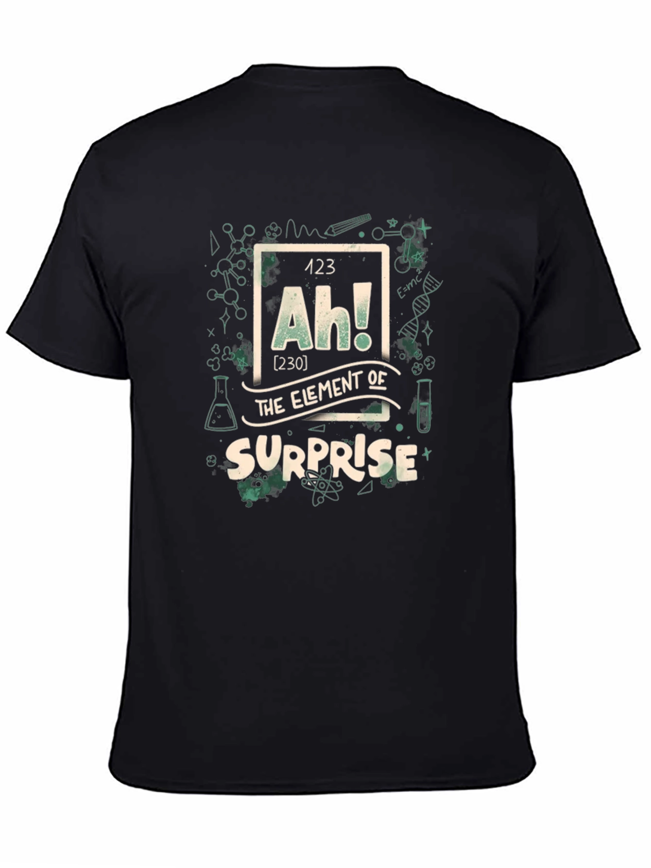 Surprise Element Graphic T-Shirt - Geeky & Fun
