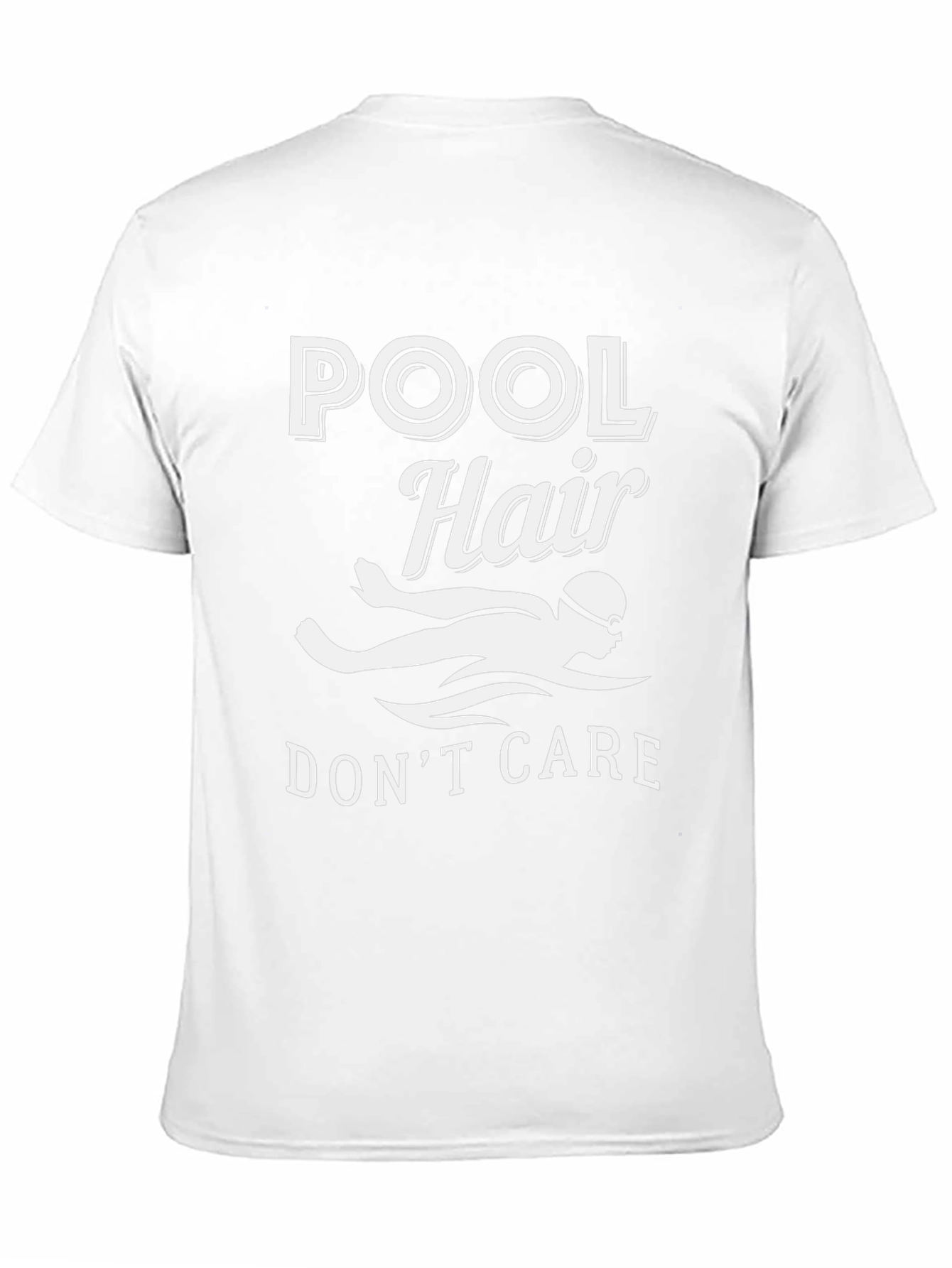 Pool Hair Dont Care Graphic T-Shirt