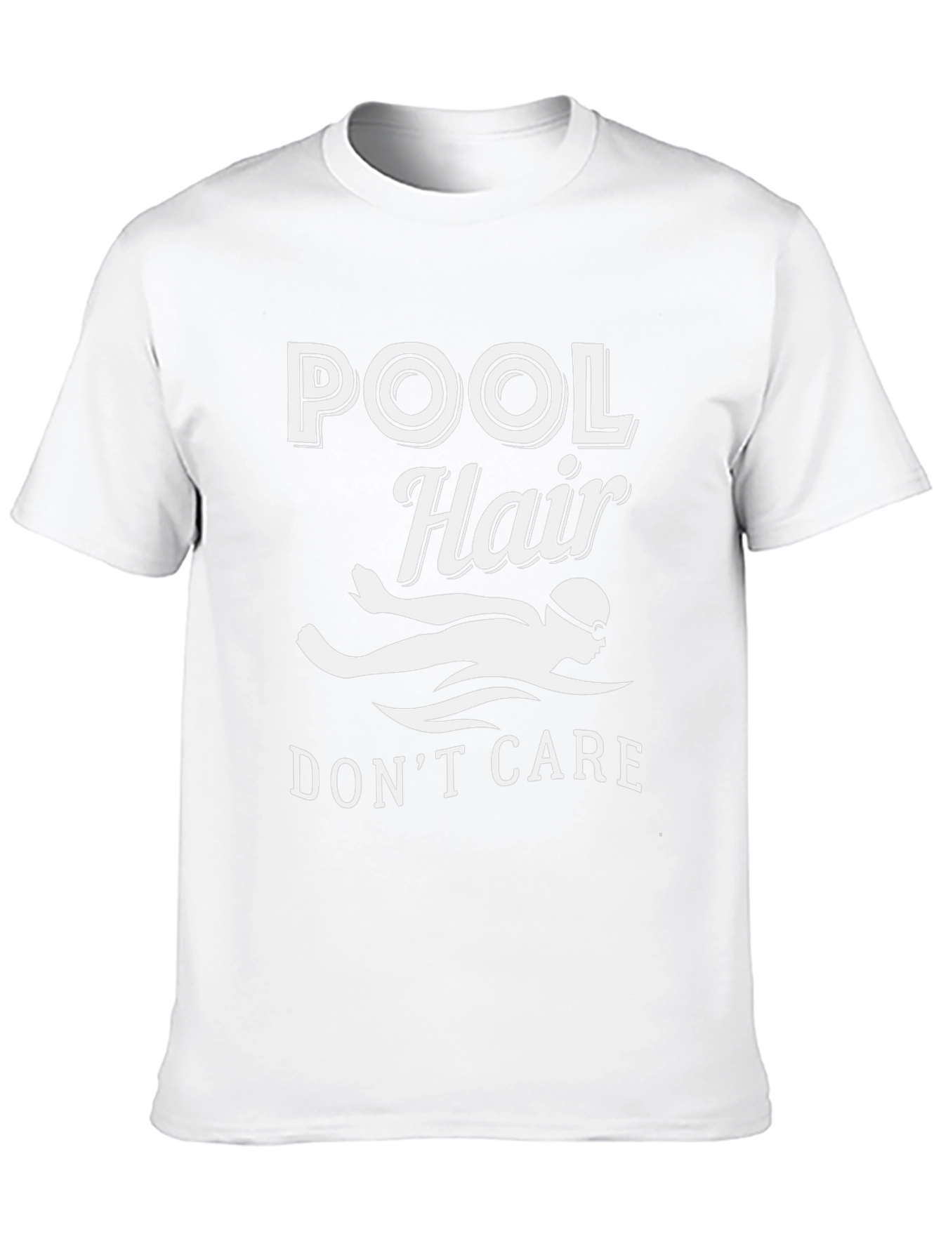 Pool Hair Dont Care Graphic T-Shirt