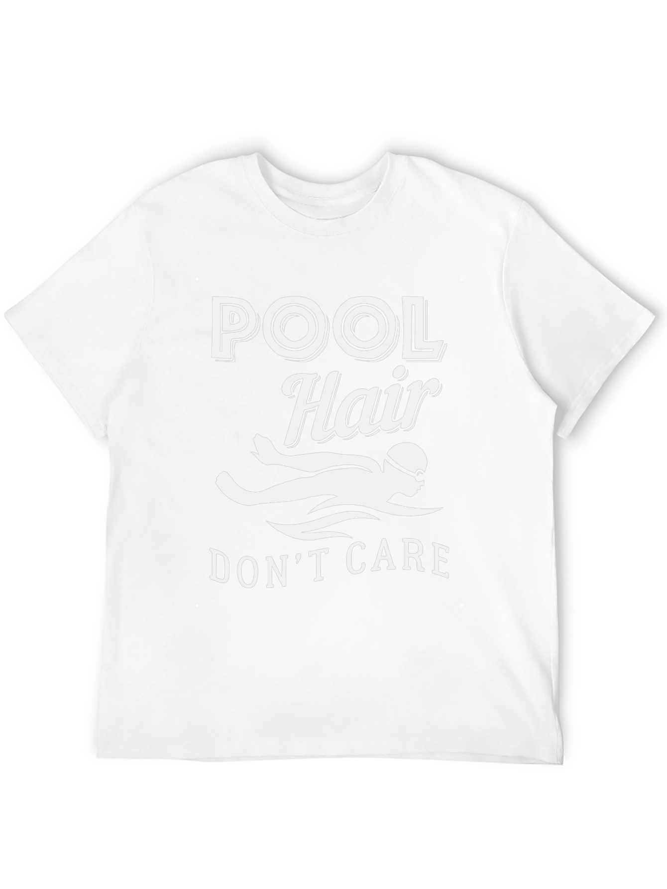 Pool Hair Dont Care Graphic T-Shirt