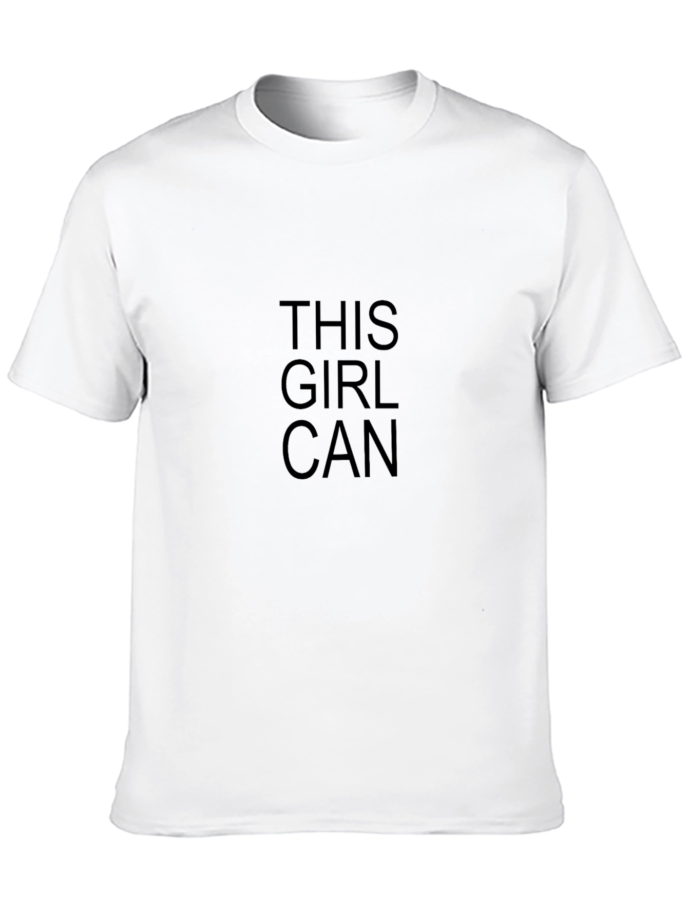 This Girl Can Graphic Tee - Empowering Womens T-Shirt
