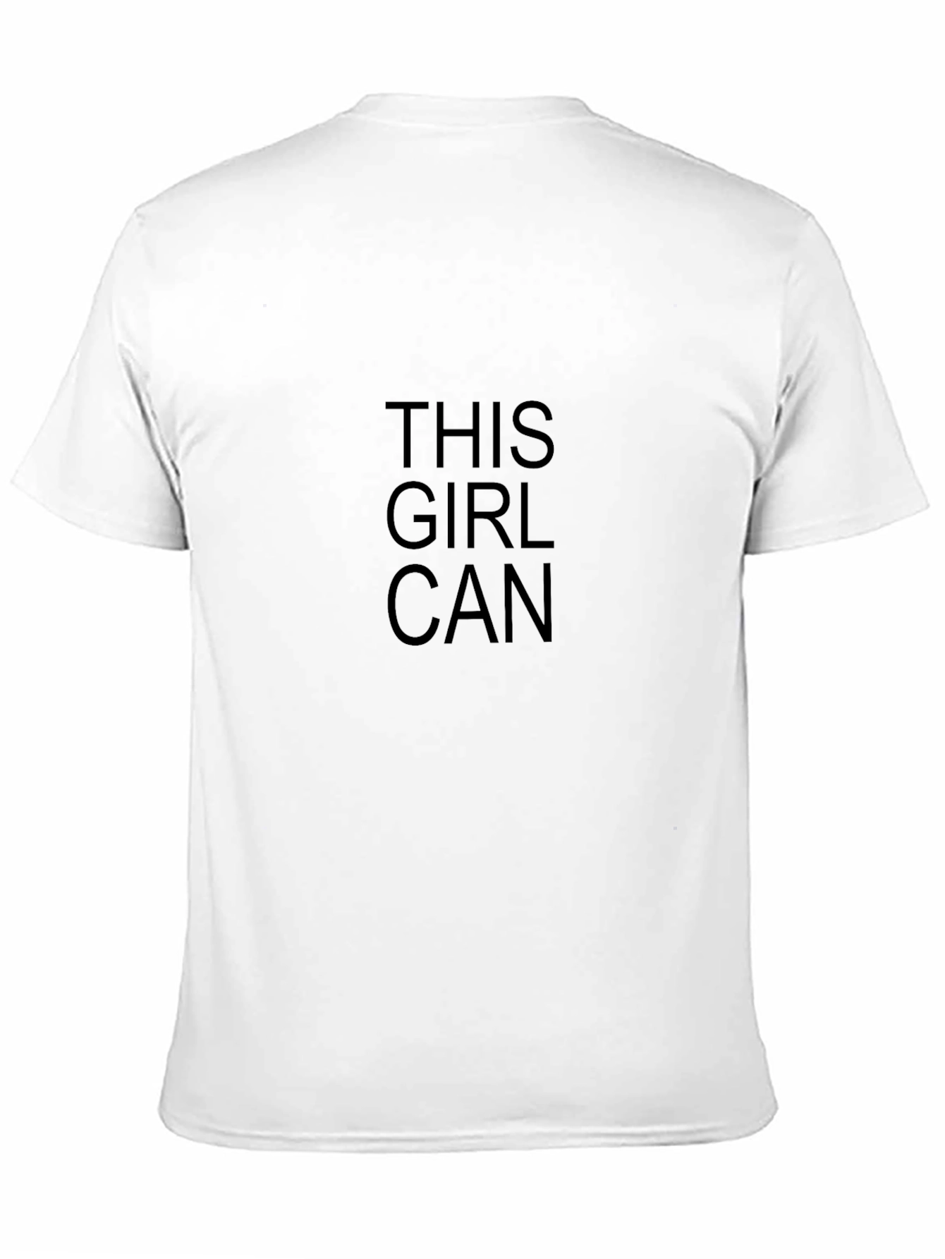 This Girl Can Graphic Tee - Empowering Womens T-Shirt