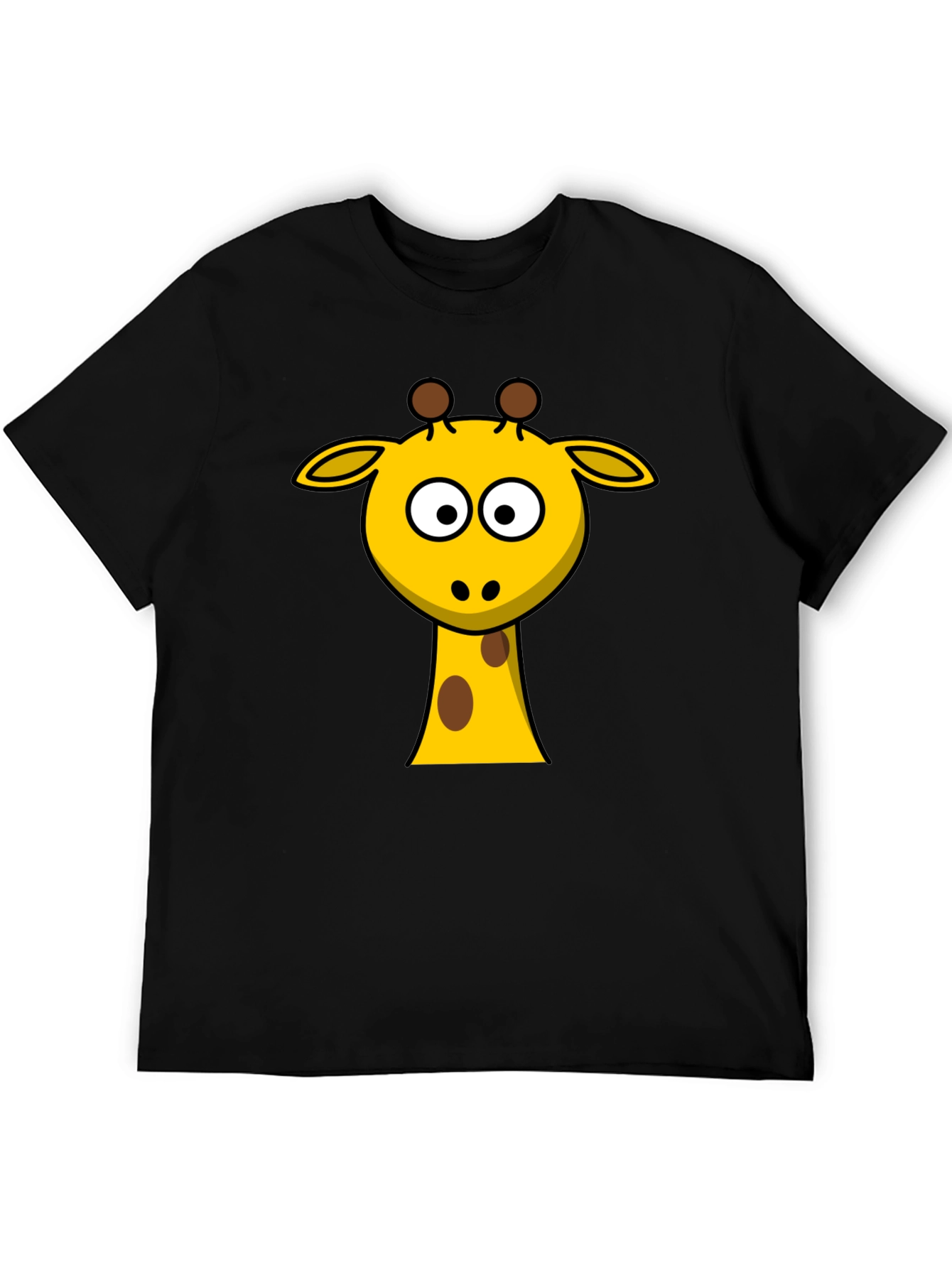 Giraffe Graphic T-Shirt - Fun Cartoon Design