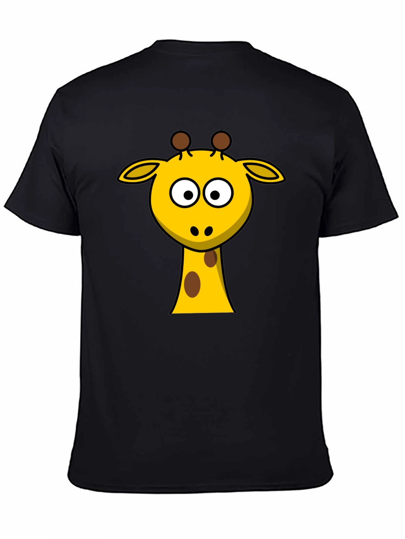 Giraffe Graphic T-Shirt - Fun Cartoon Design