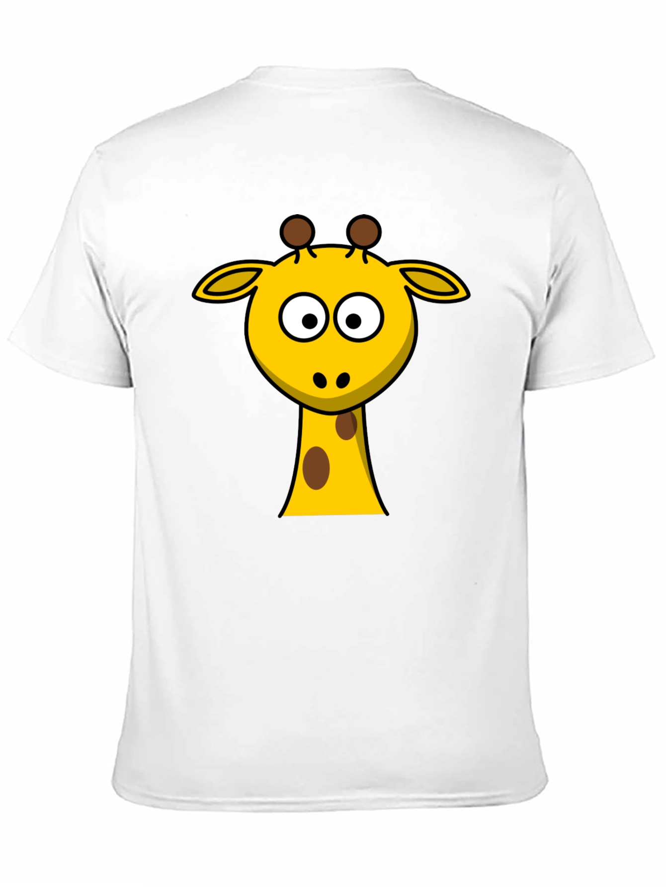 Giraffe Graphic T-Shirt - Fun Cartoon Design