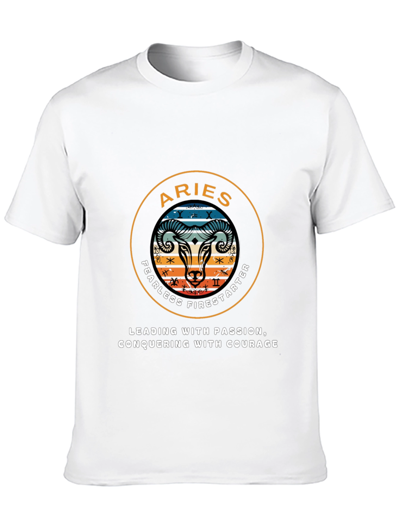Aries Fearless Firestarter Graphic T-Shirt