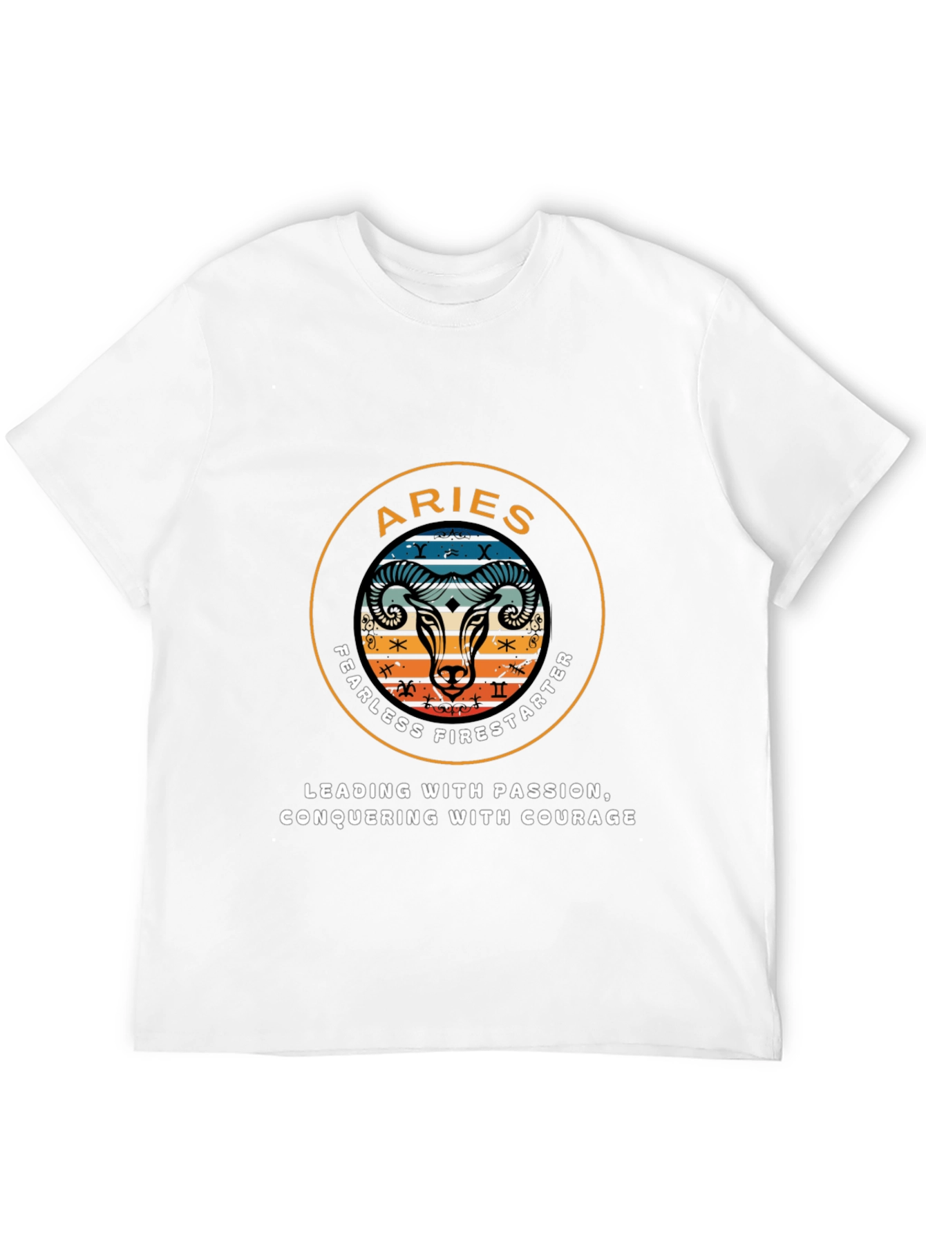 Aries Fearless Firestarter Graphic T-Shirt