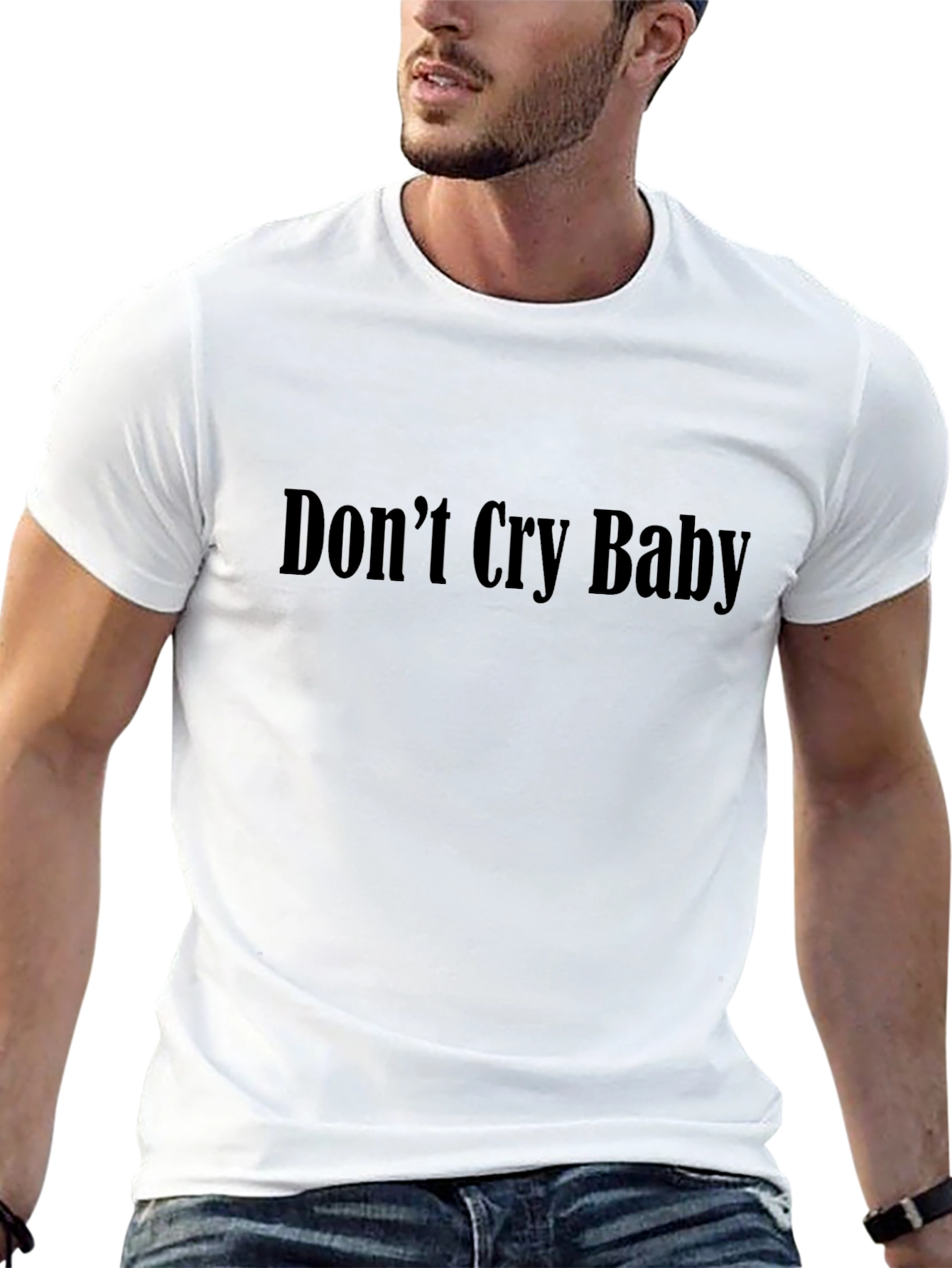 Dont Cry Baby T-Shirt - Unisex Black Tee