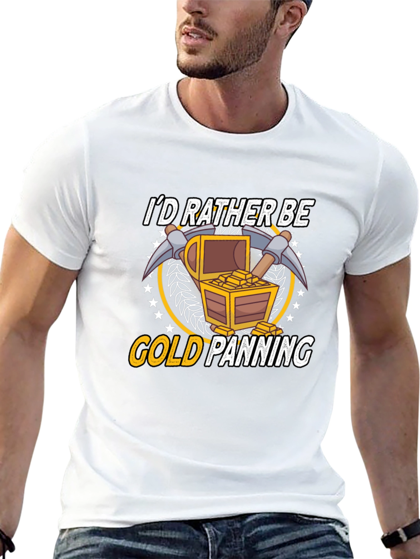 Gold Panning T-Shirt - Funny Miner Gift