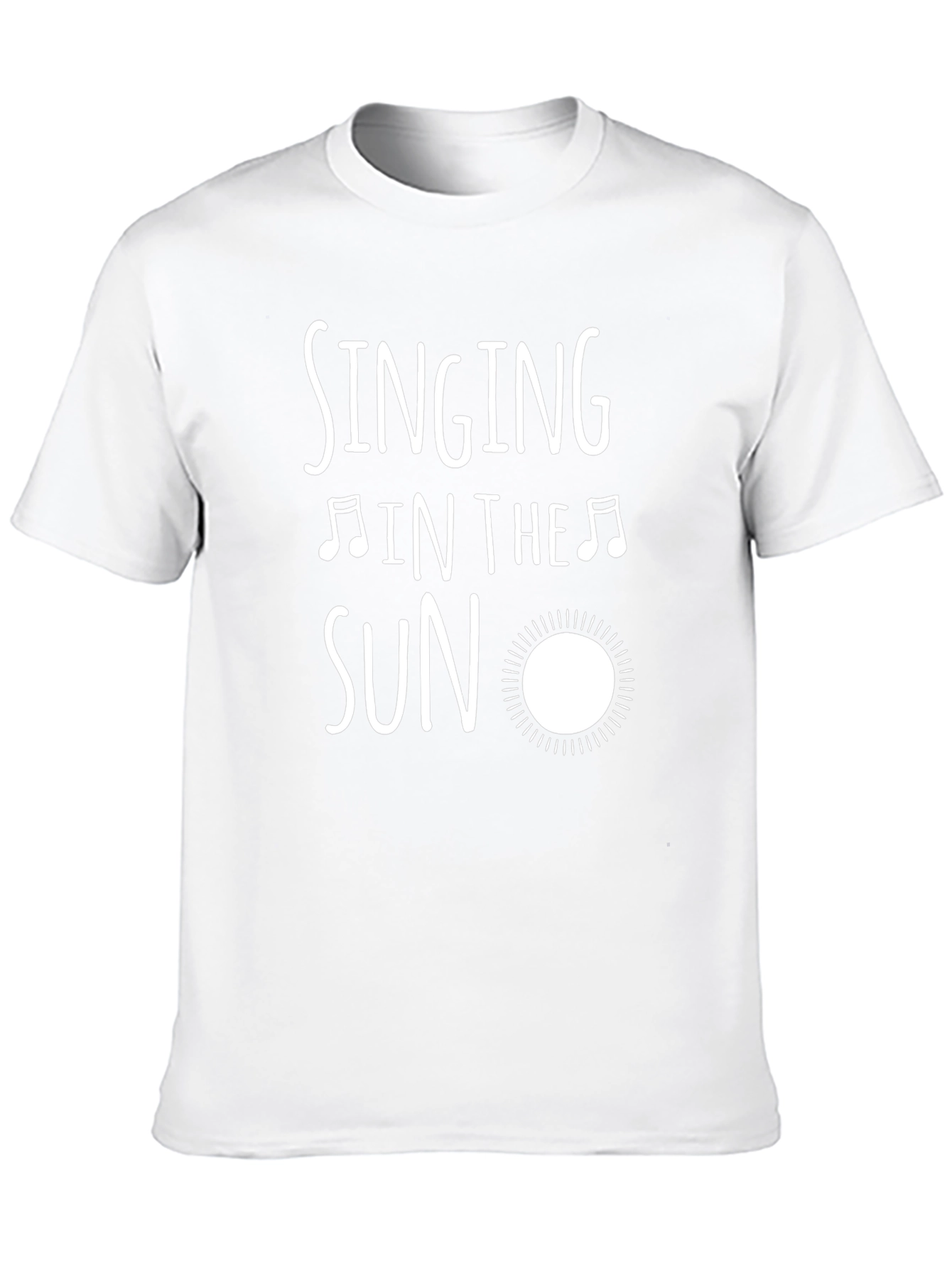 Singing in the Sun Black Graphic Tee