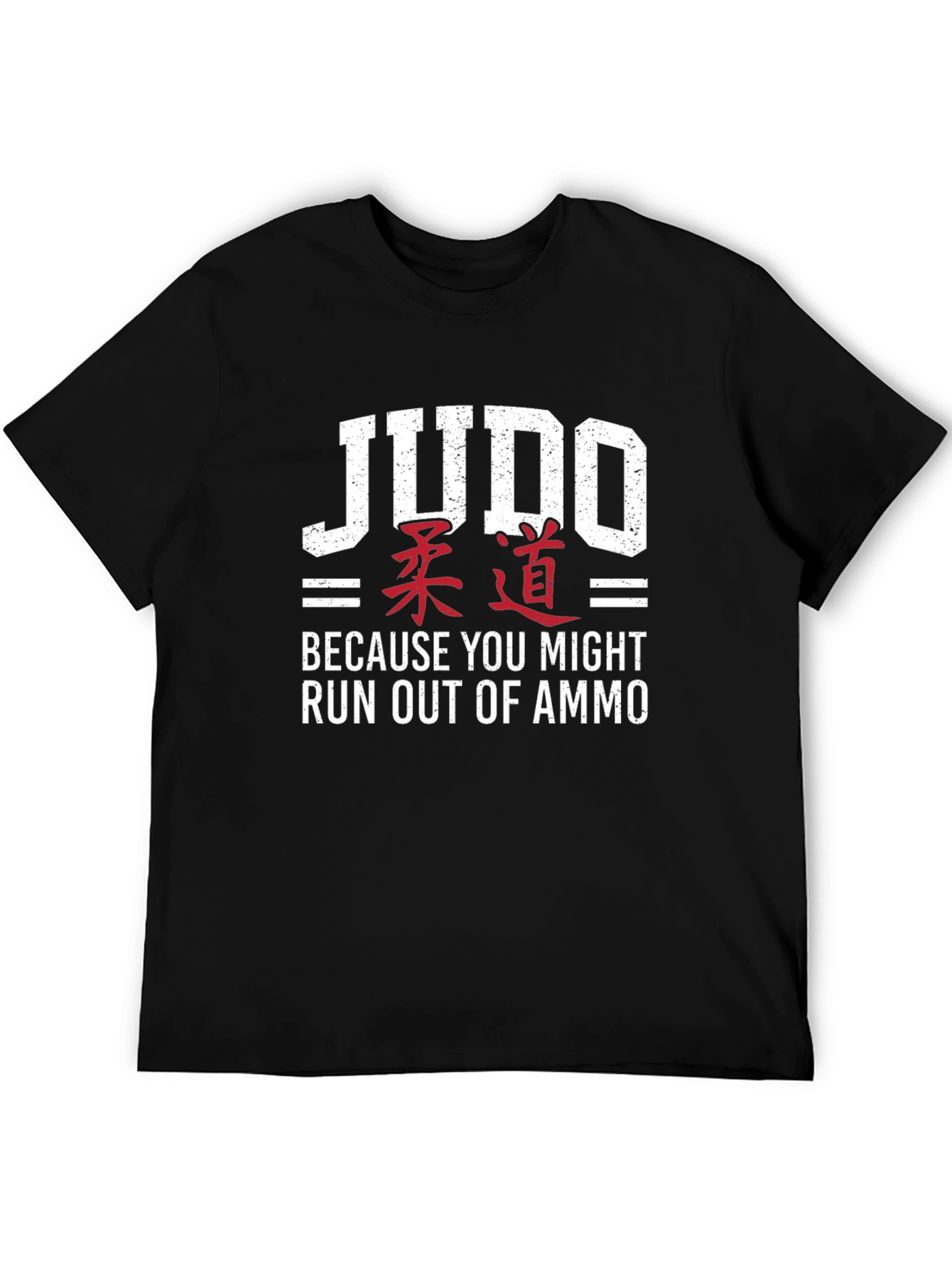 Judo Run Out of Ammo Graphic T-Shirt