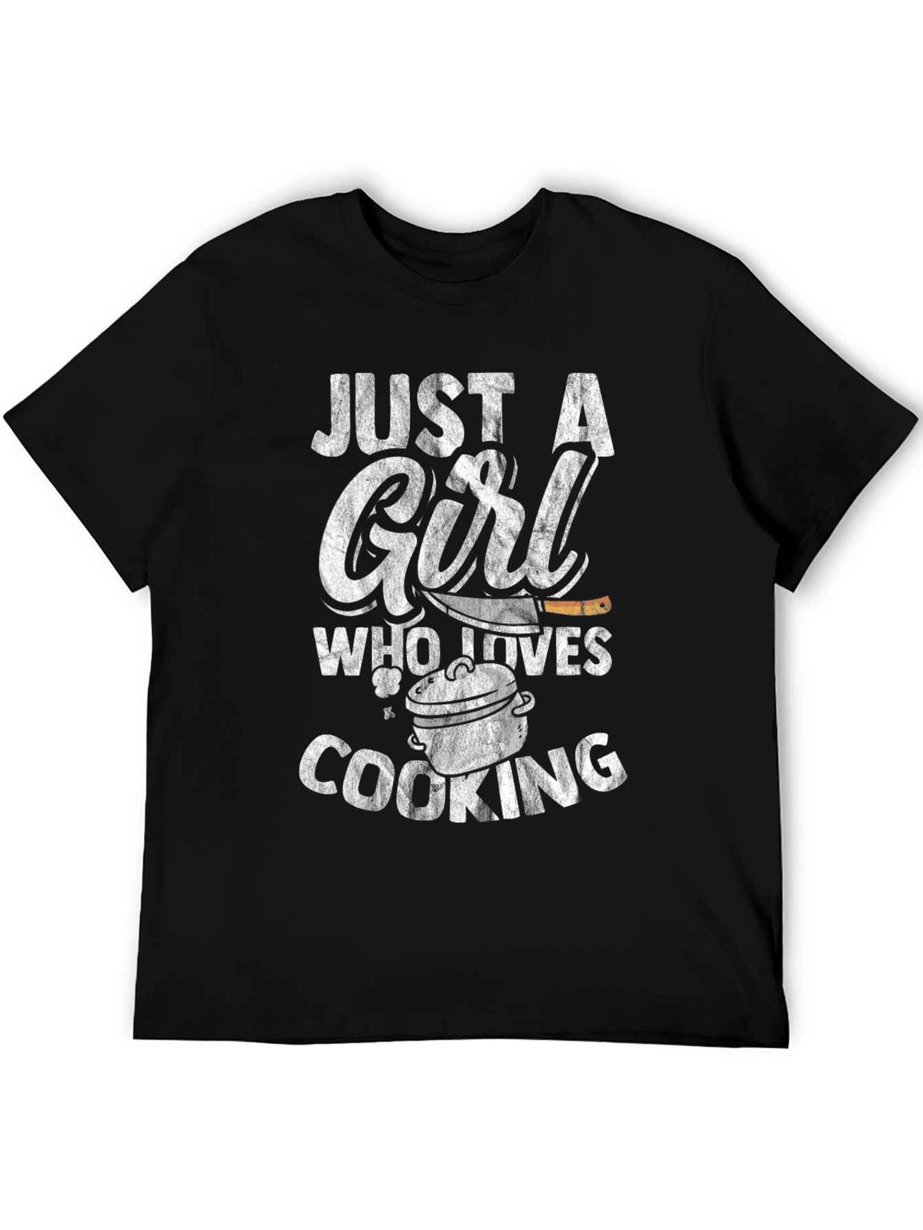 Just A Girl Who Loves Cooking T-Shirt