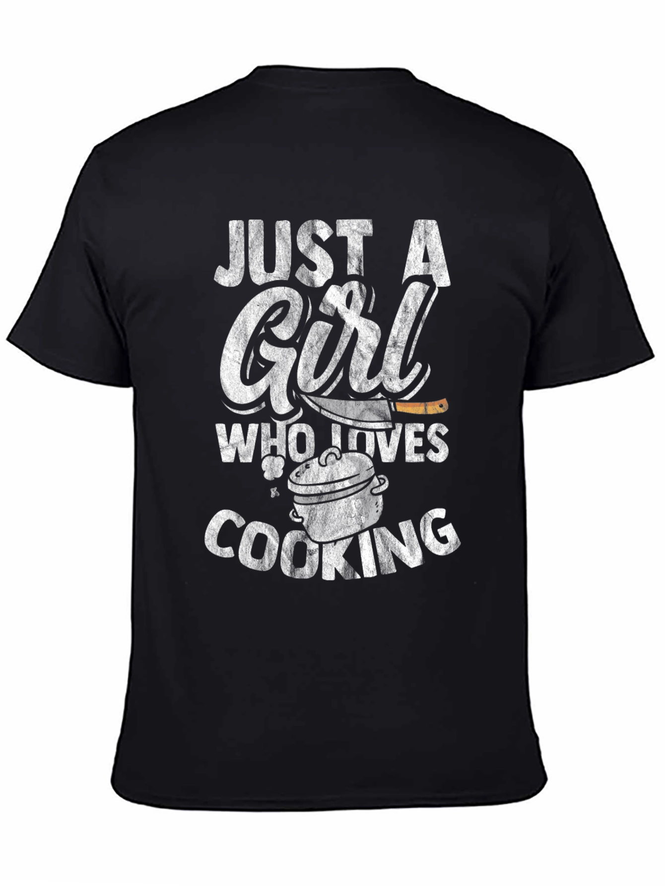 Just A Girl Who Loves Cooking T-Shirt
