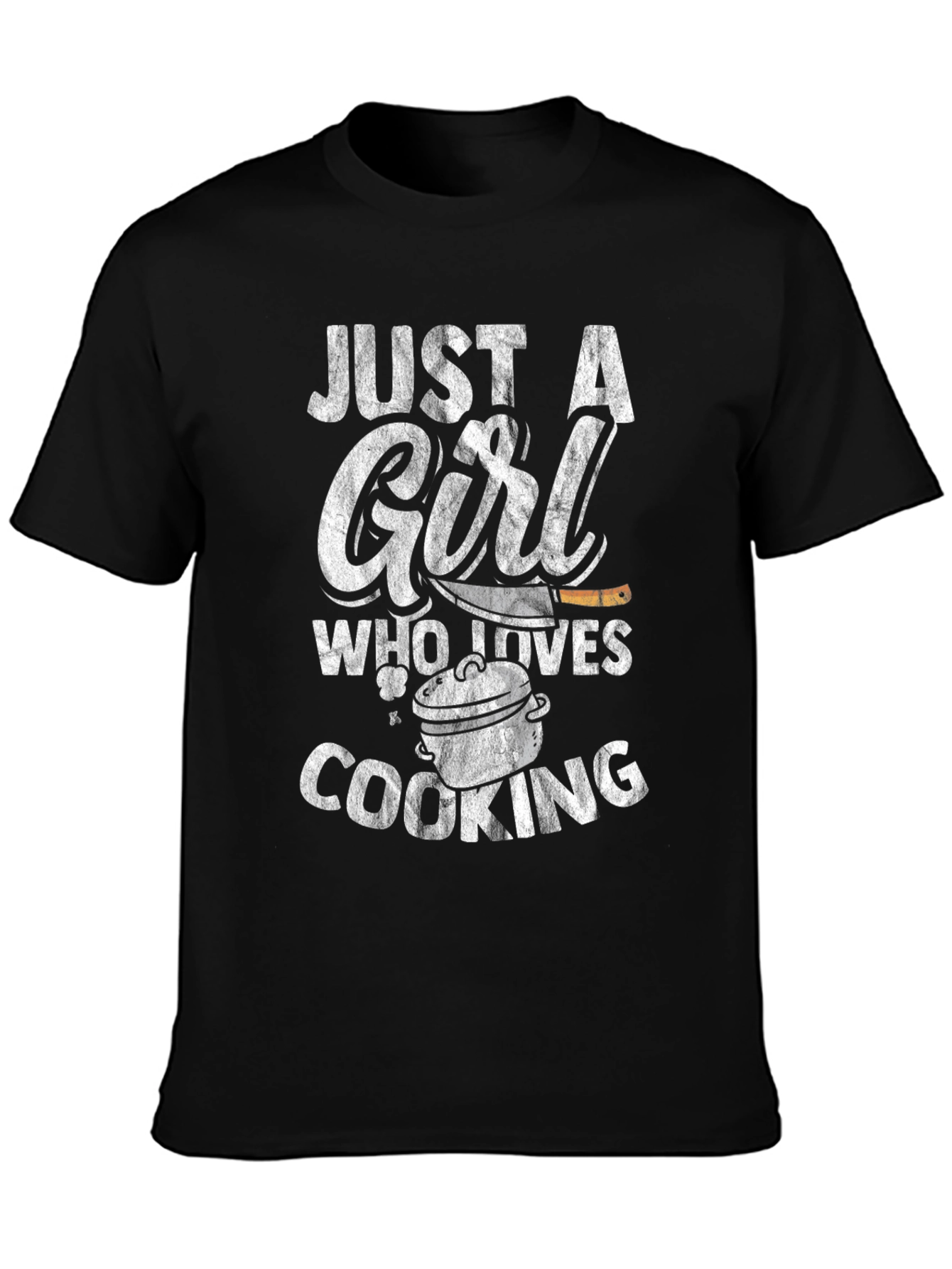 Just A Girl Who Loves Cooking T-Shirt