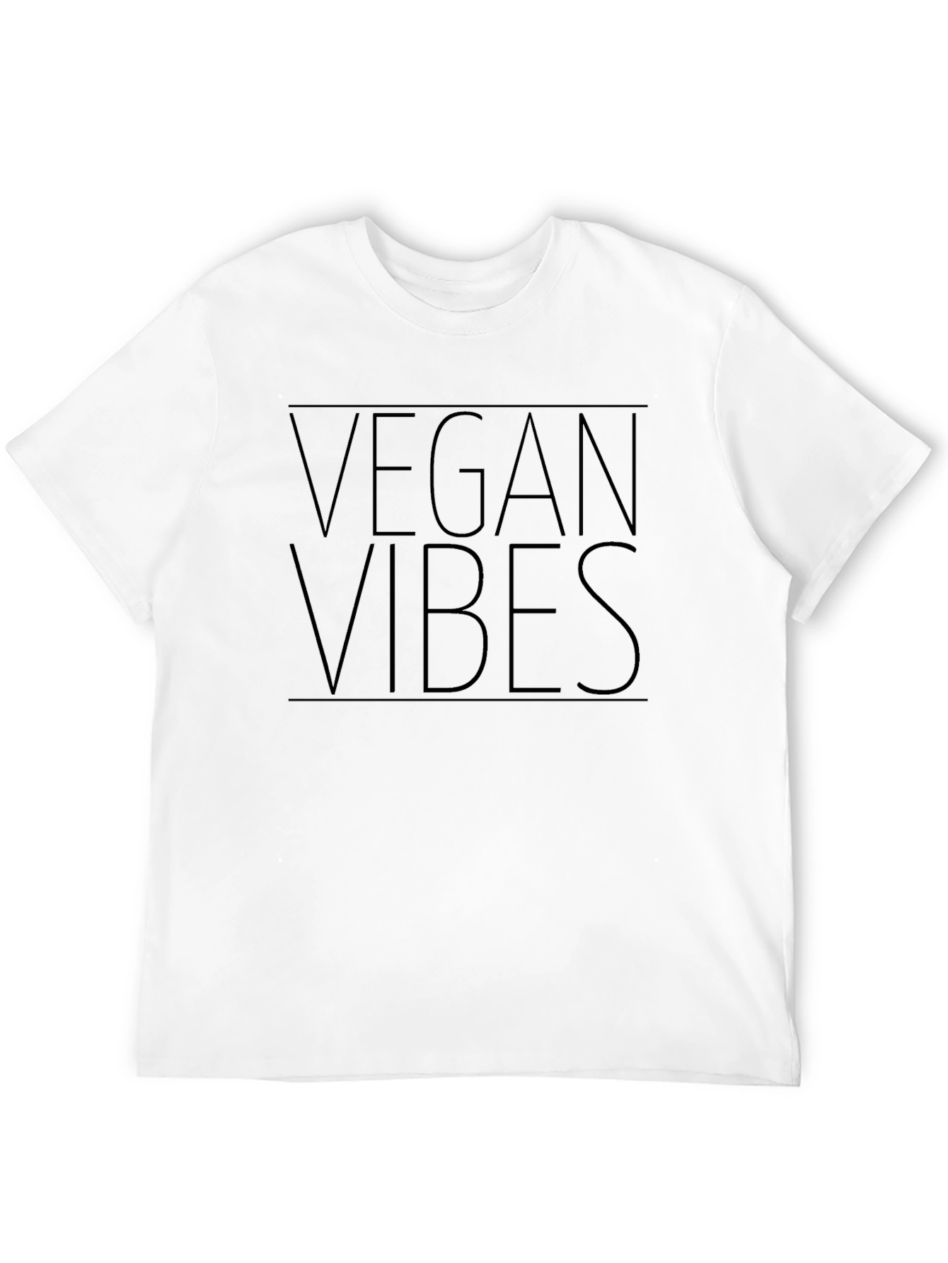 Vegan Vibes Black T-Shirt
