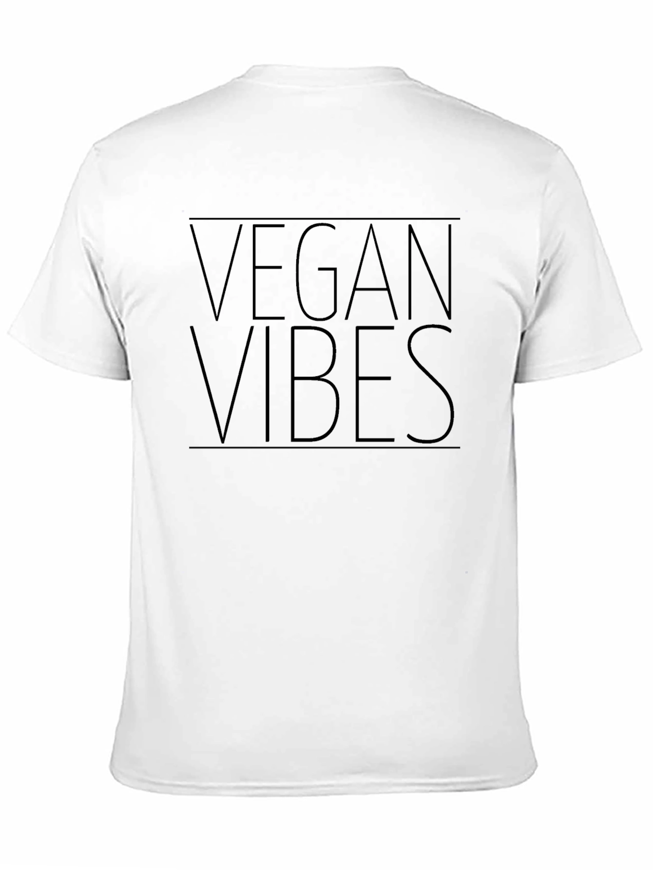 Vegan Vibes Black T-Shirt