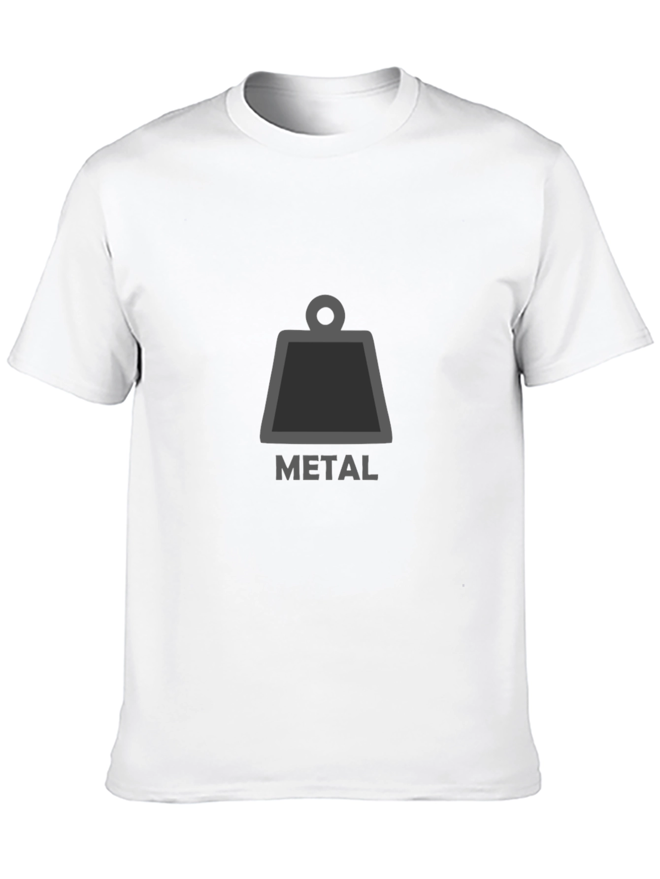 Metal Icon Graphic Print T-Shirt