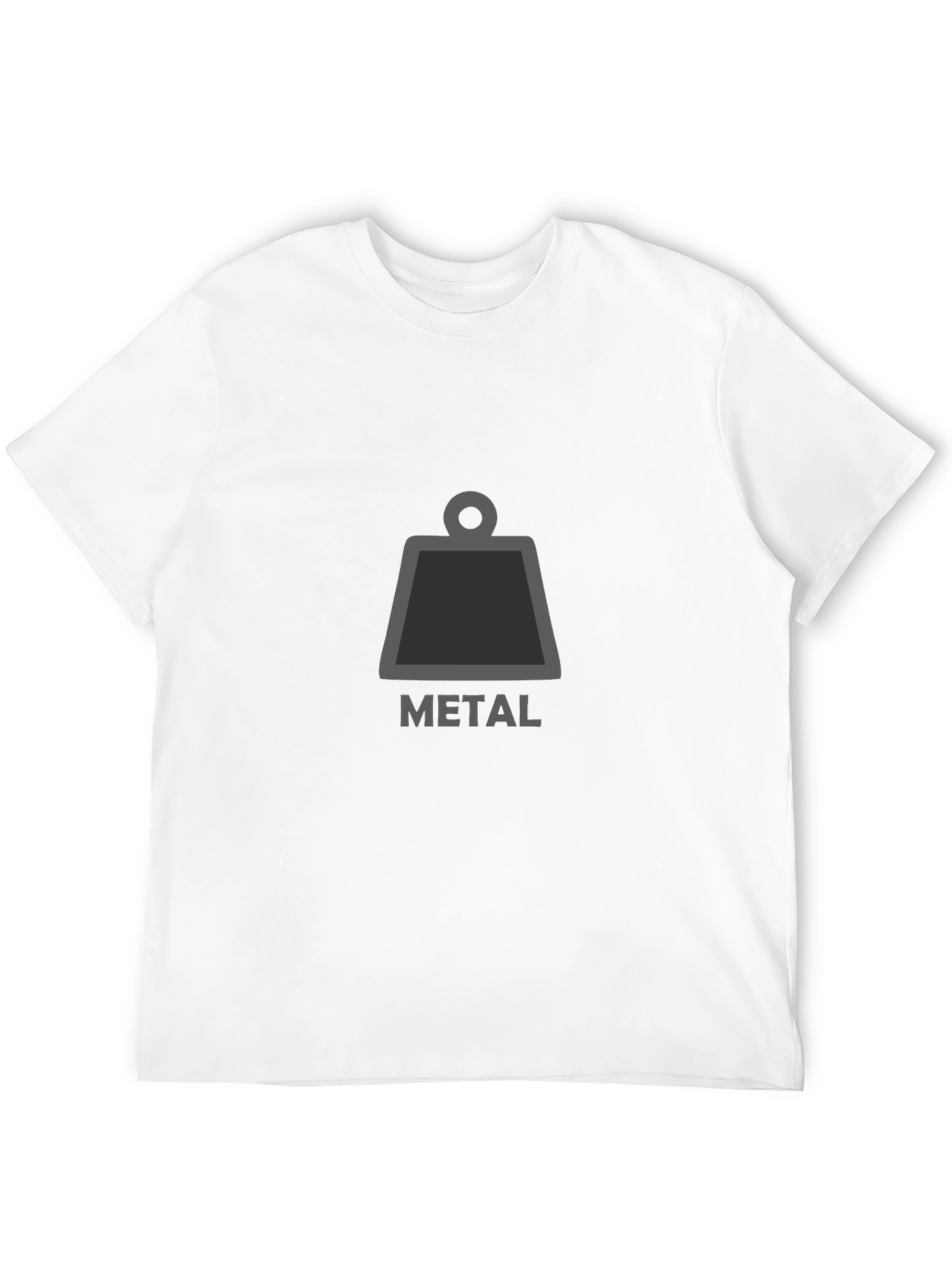 Metal Icon Graphic Print T-Shirt