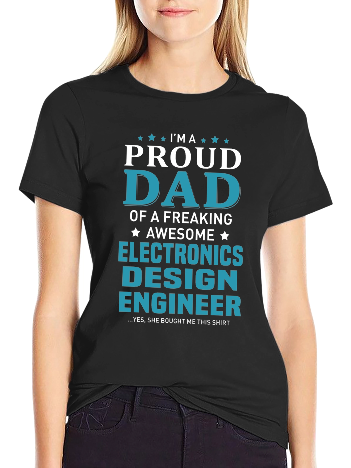Proud Dad Electronics Design Engineer T-Shirt