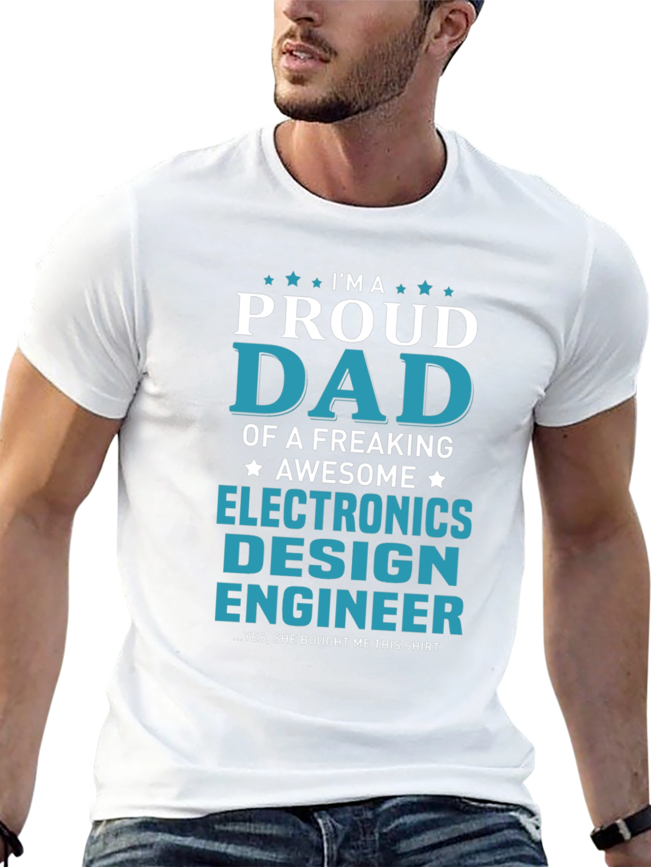 Proud Dad Electronics Design Engineer T-Shirt