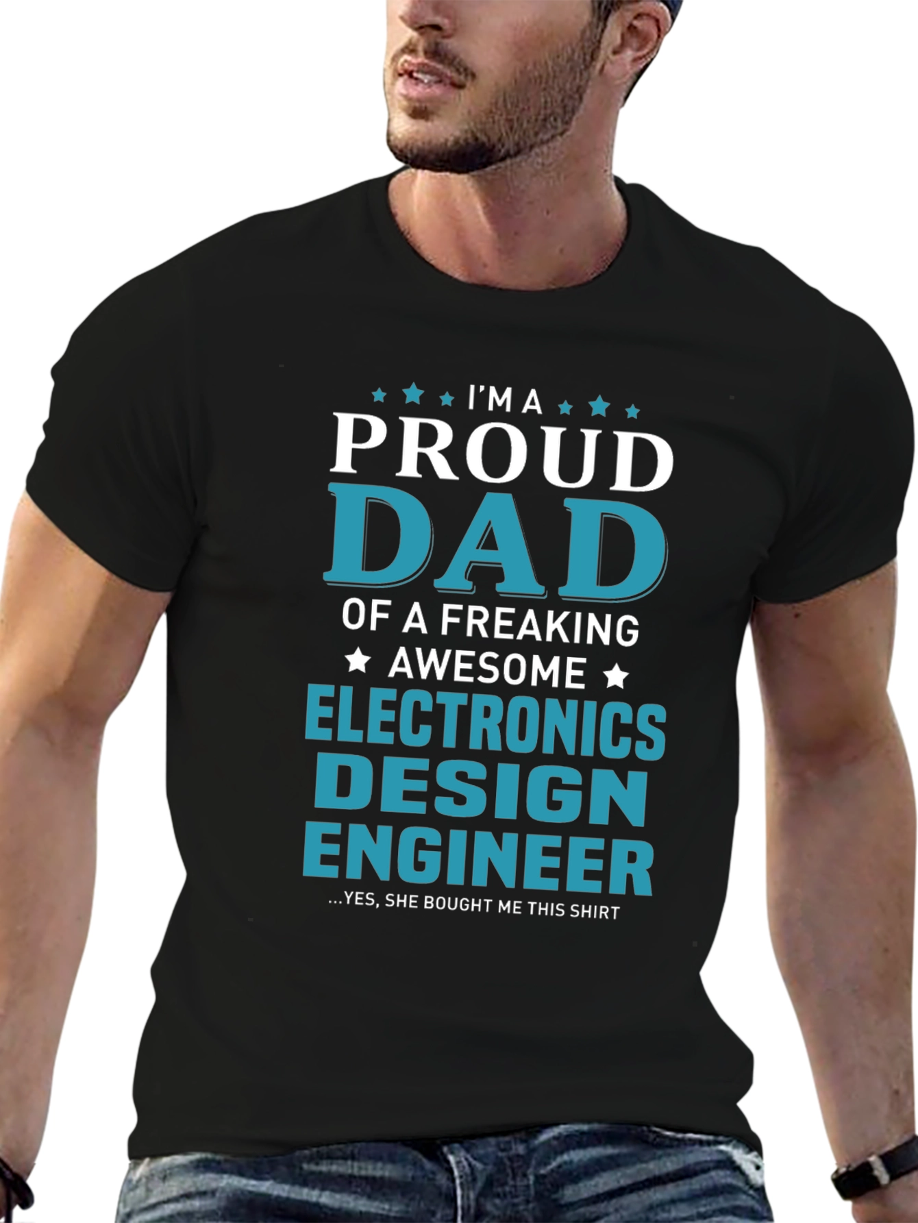 Proud Dad Electronics Design Engineer T-Shirt