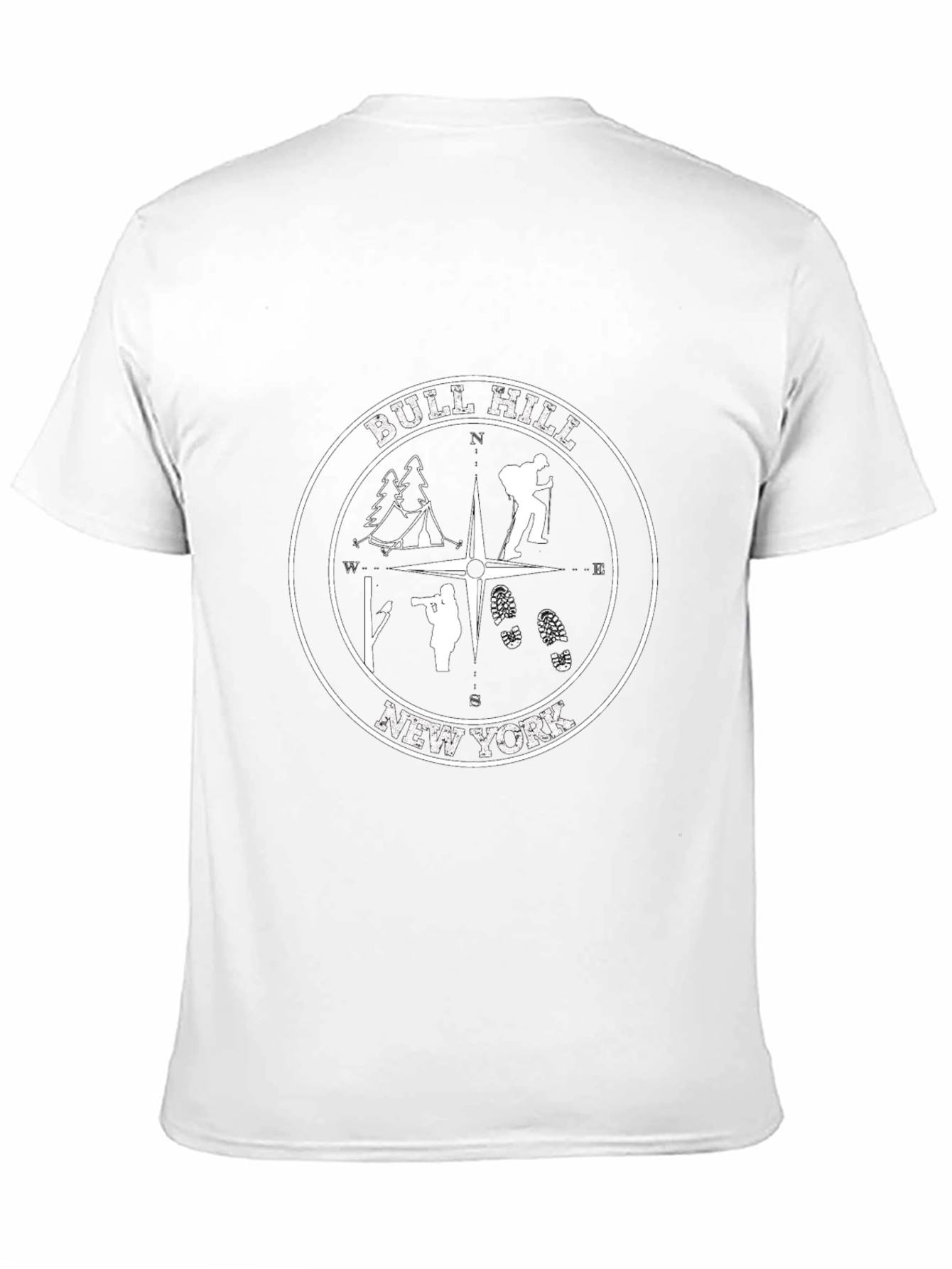 Bull Hill New York Hiking T-Shirt