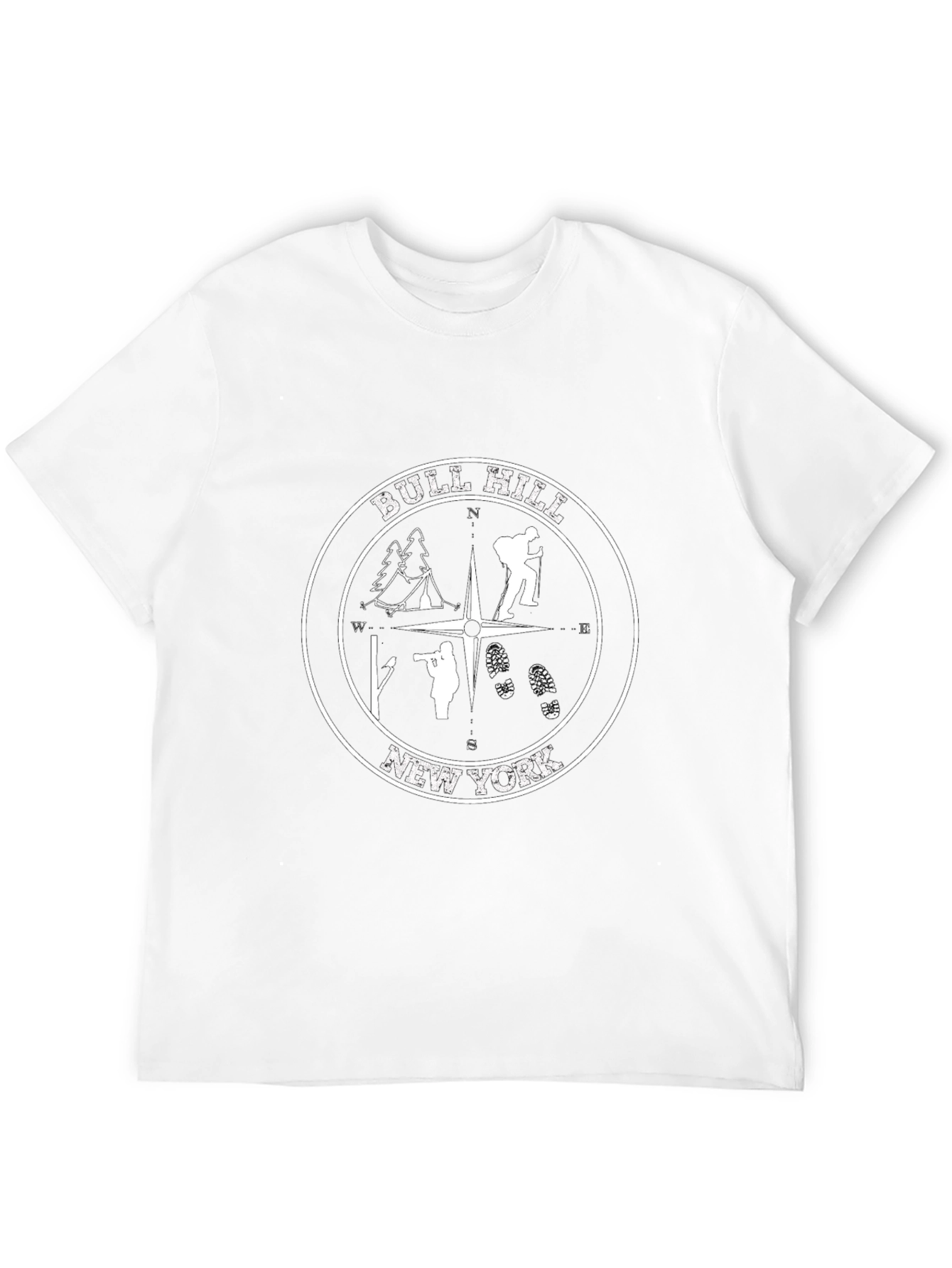 Bull Hill New York Hiking T-Shirt