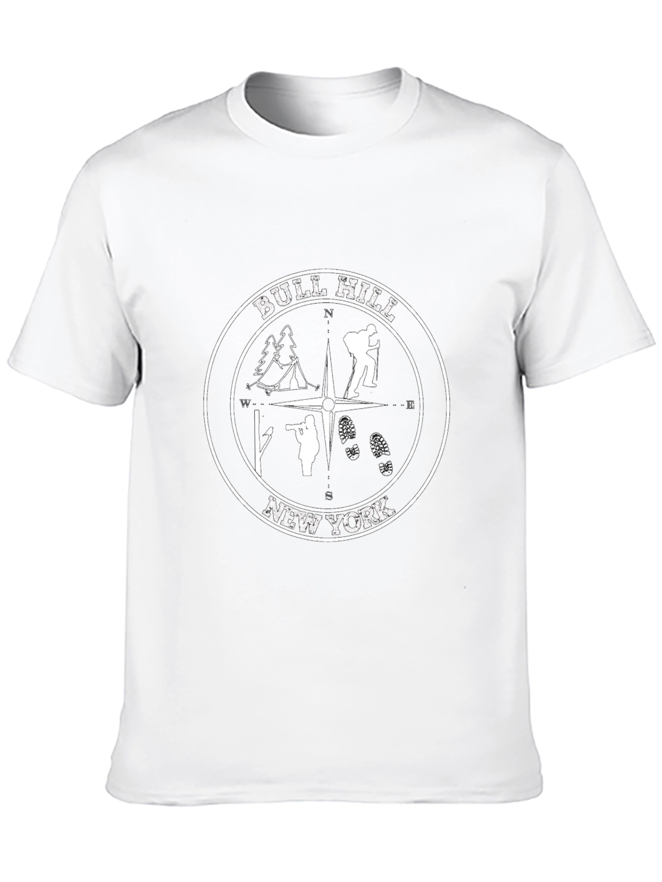 Bull Hill New York Hiking T-Shirt