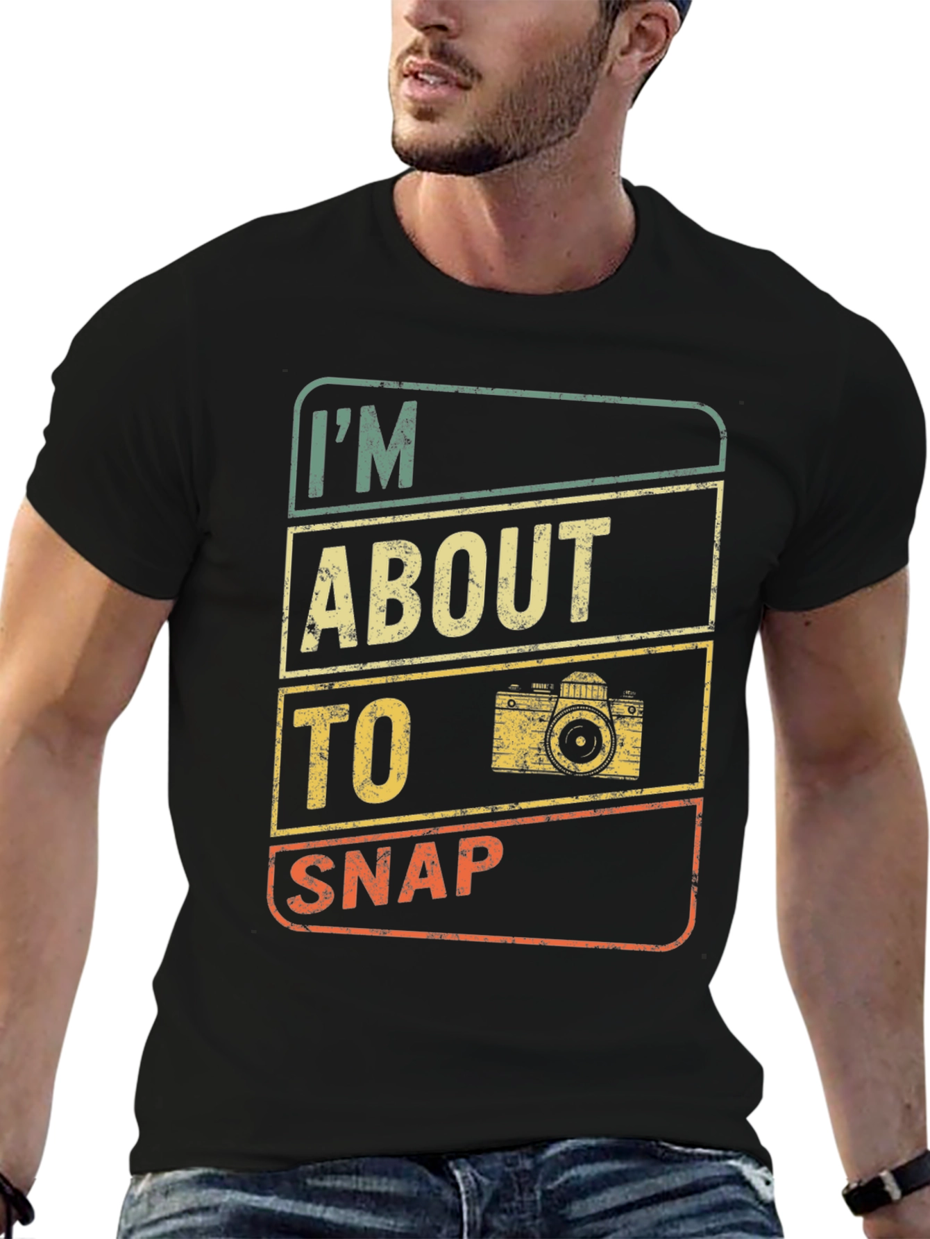 Im About to Snap Retro Photographer T-Shirt