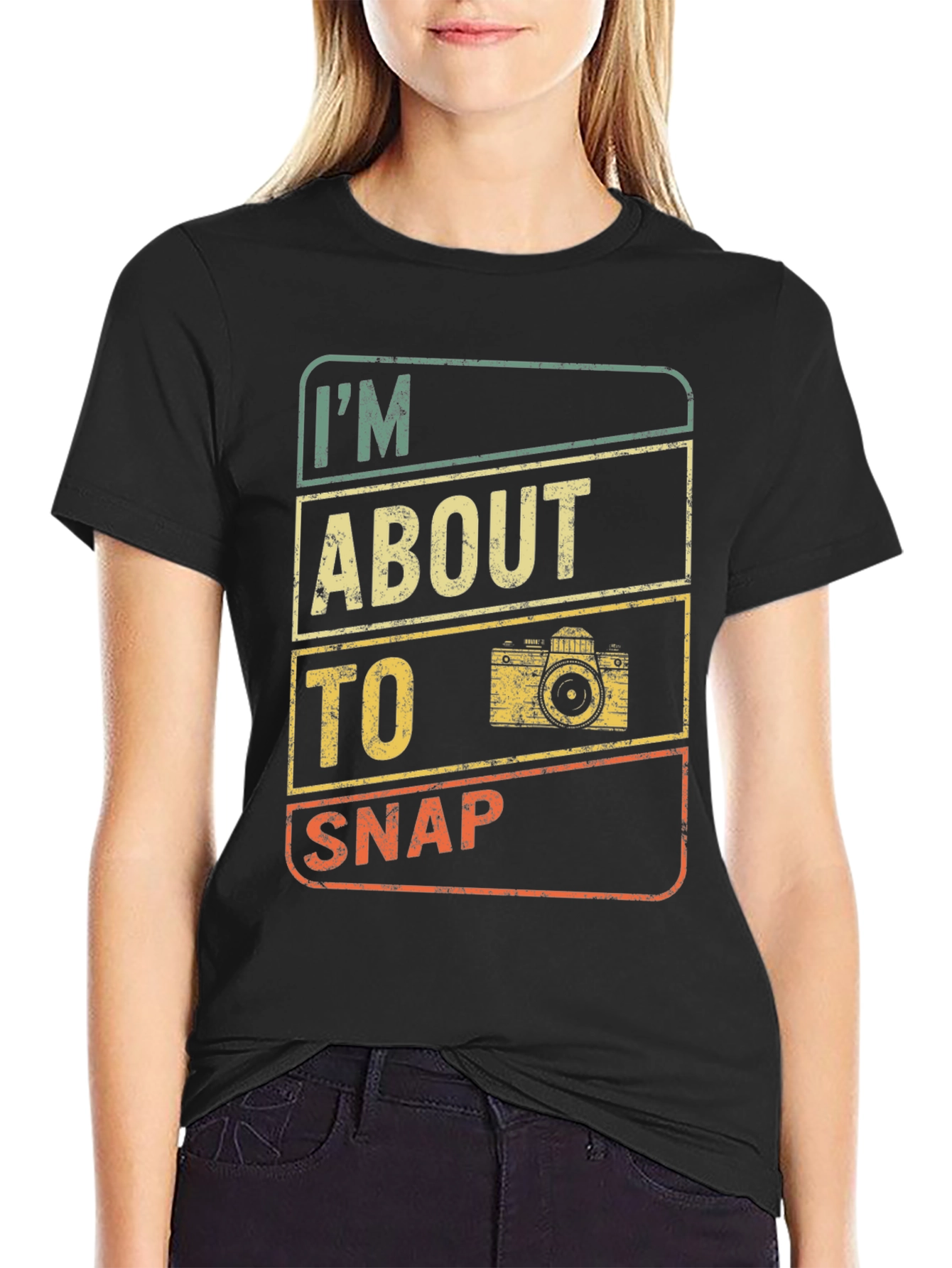 Im About to Snap Retro Photographer T-Shirt