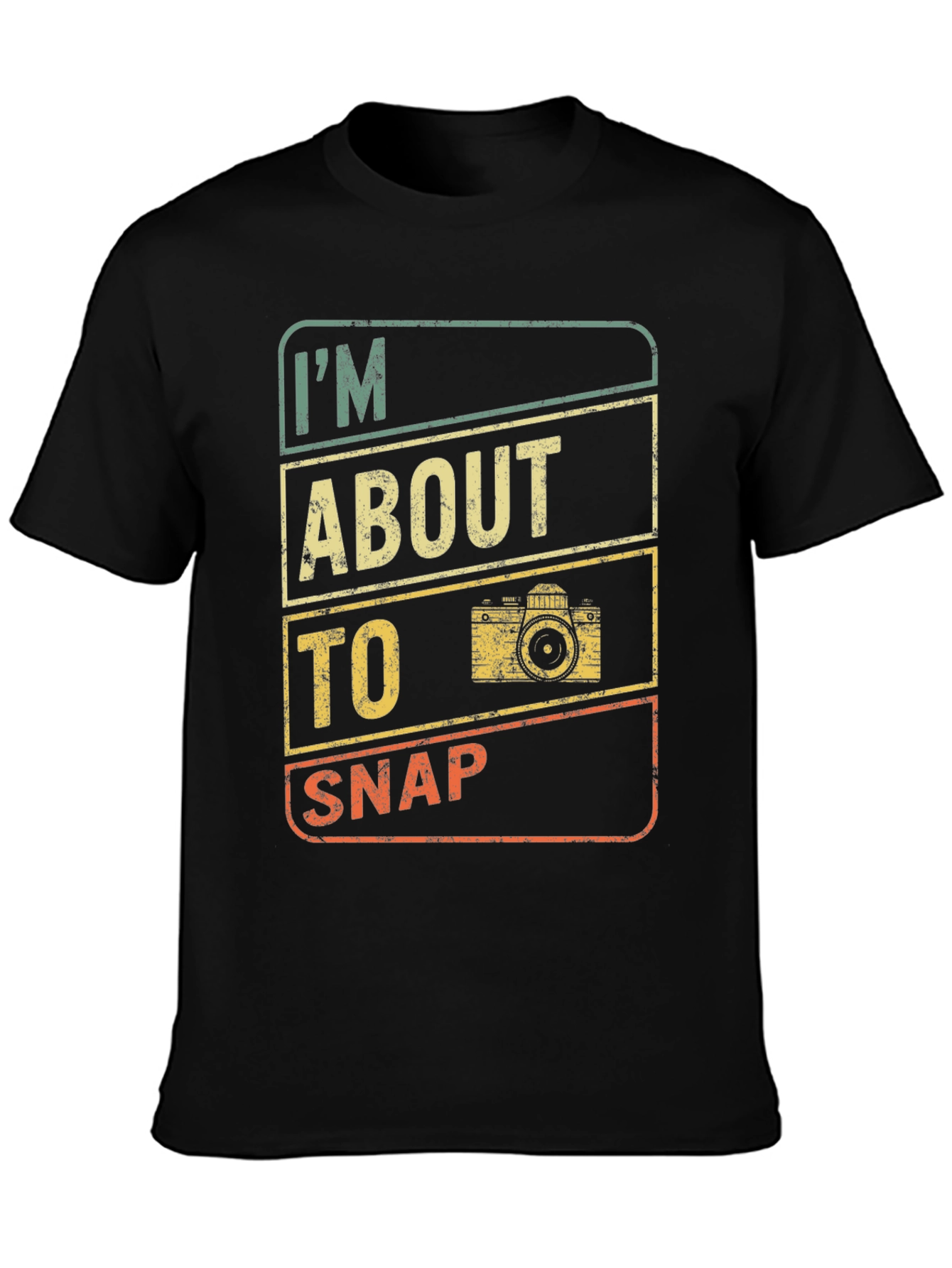 Im About to Snap Retro Photographer T-Shirt