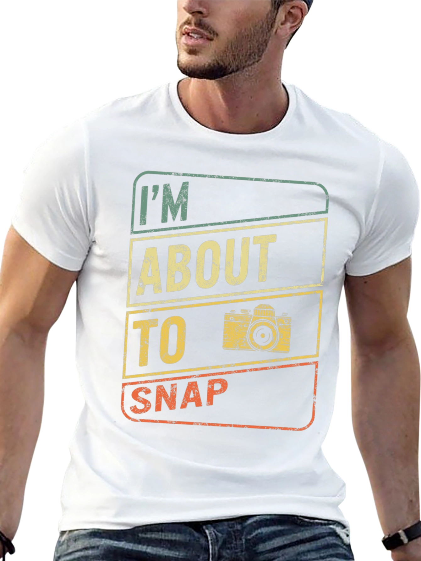 Im About to Snap Retro Photographer T-Shirt
