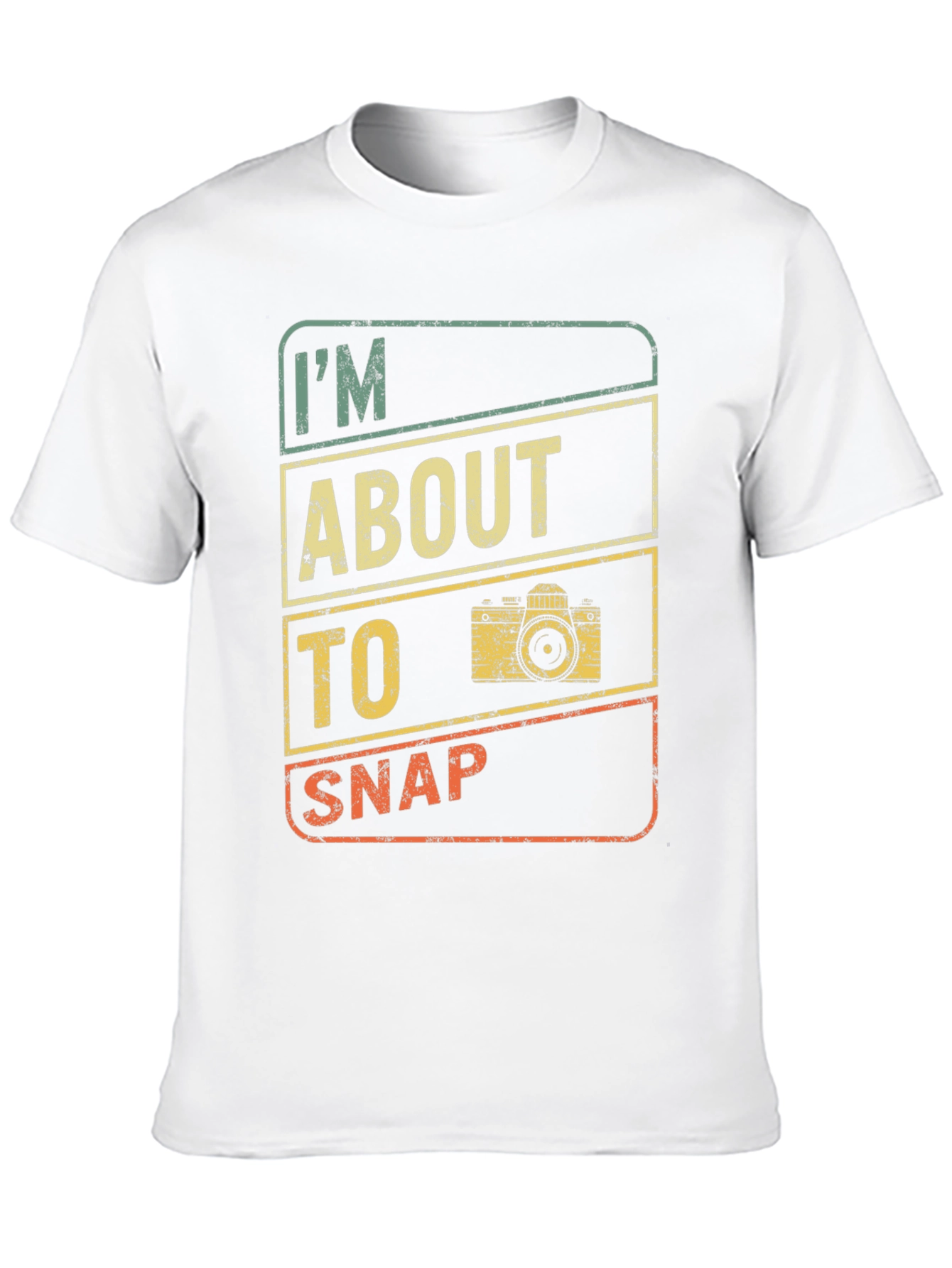 Im About to Snap Retro Photographer T-Shirt