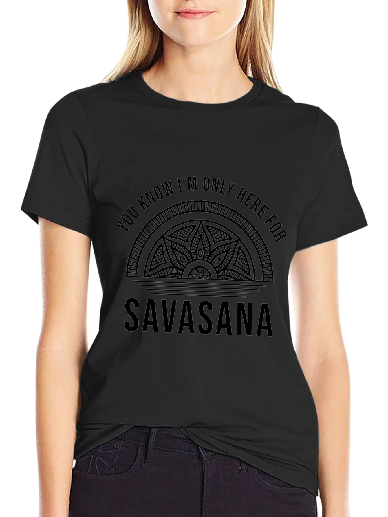 Savasana Yoga Graphic T-Shirt