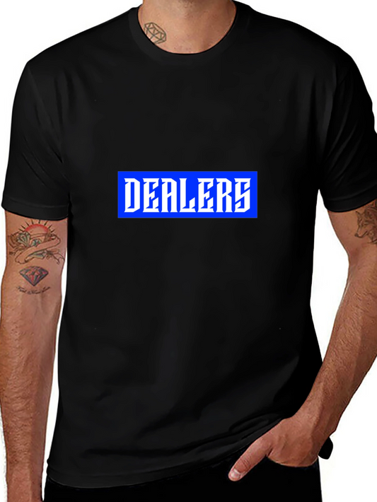 Dealers Graphic Print Mens T-Shirt