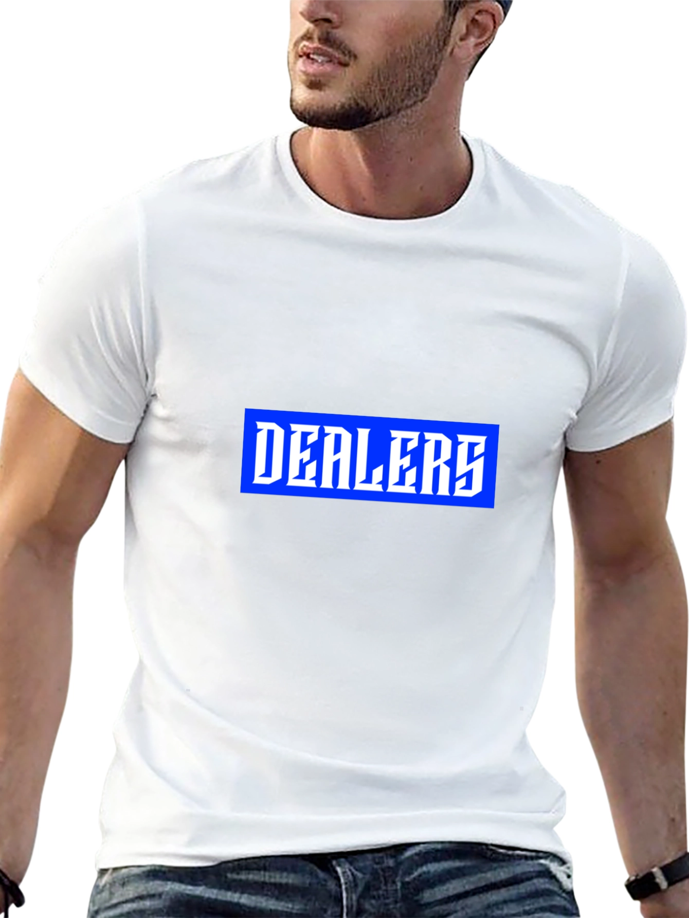 Dealers Graphic Print Mens T-Shirt