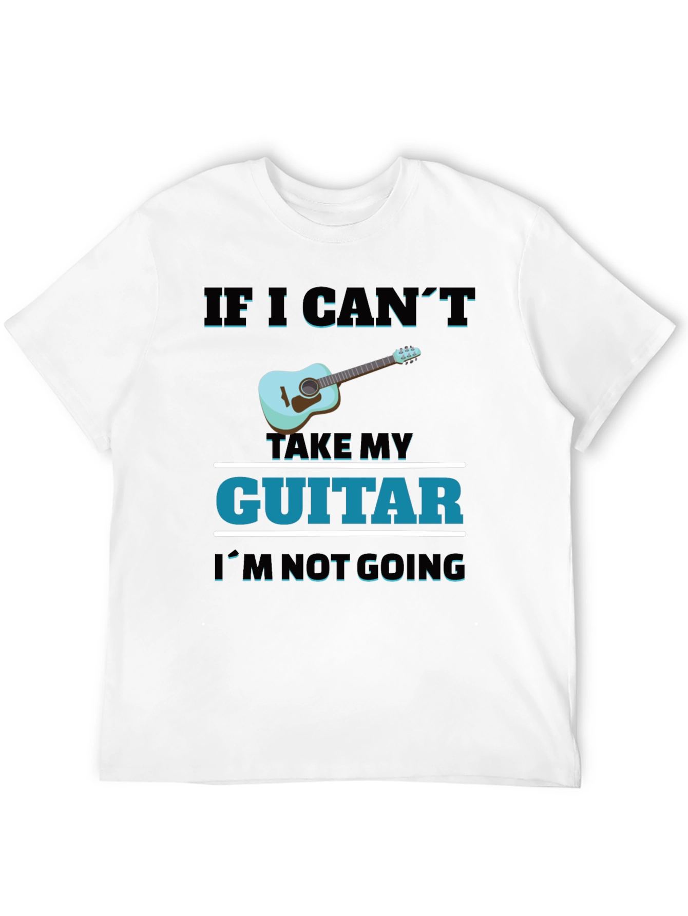 Guitar Lover Graphic Tee - Music is Life
