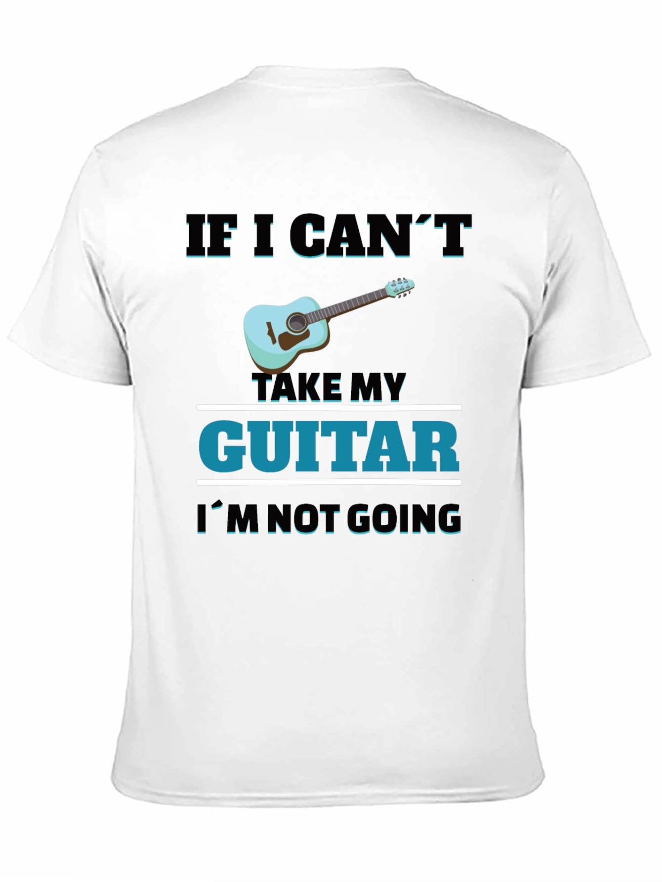 Guitar Lover Graphic Tee - Music is Life