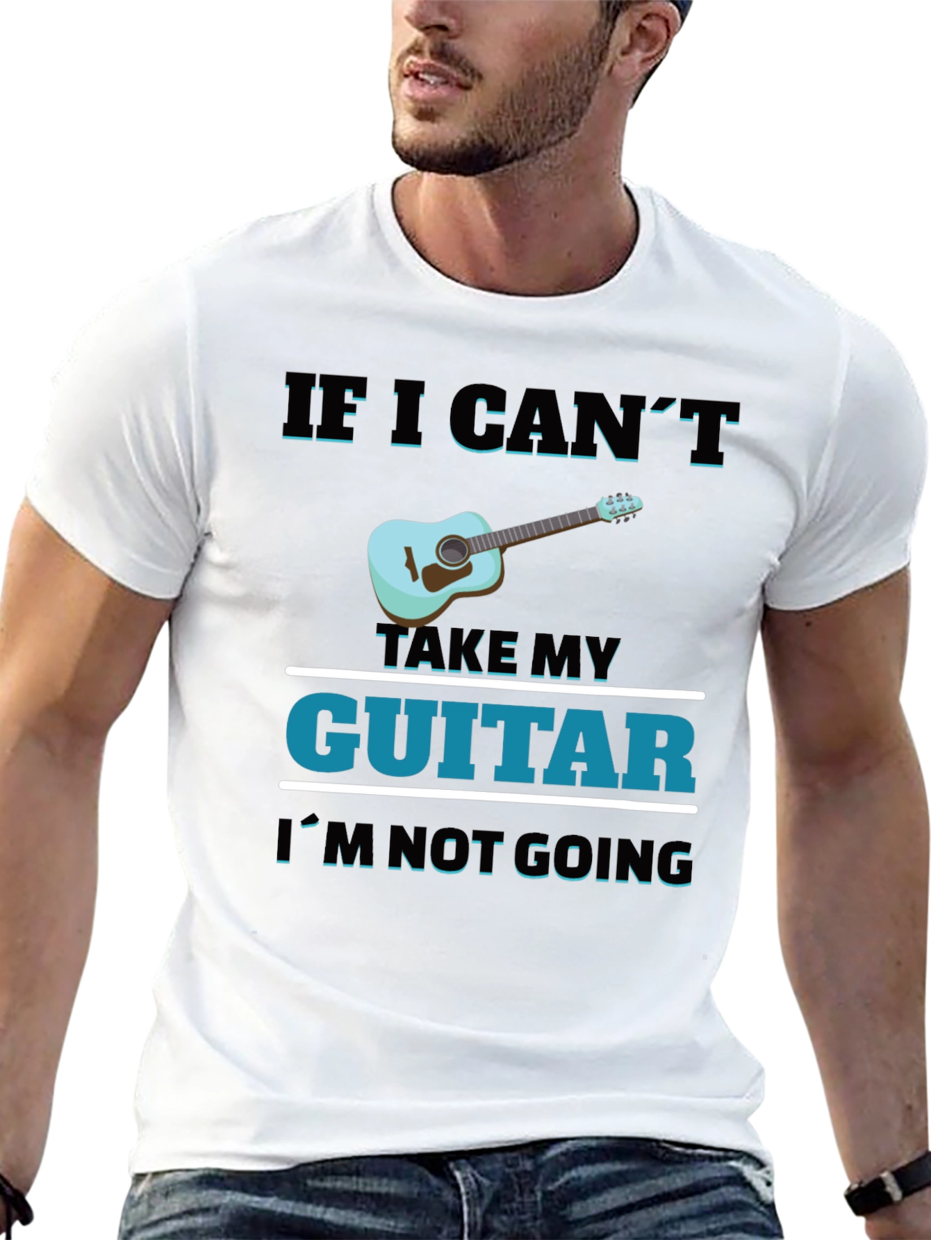 Guitar Lover Graphic Tee - Music is Life