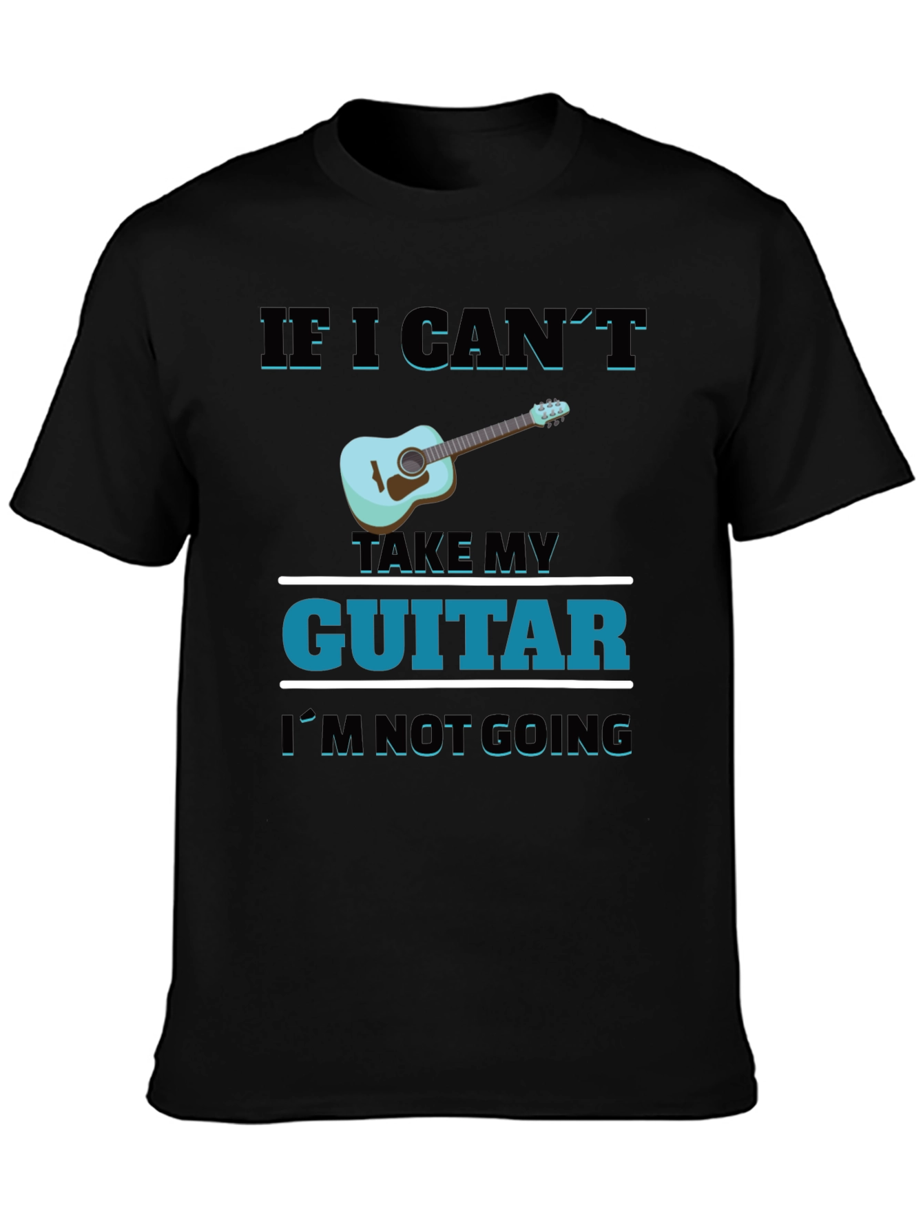 Guitar Lover Graphic Tee - Music is Life