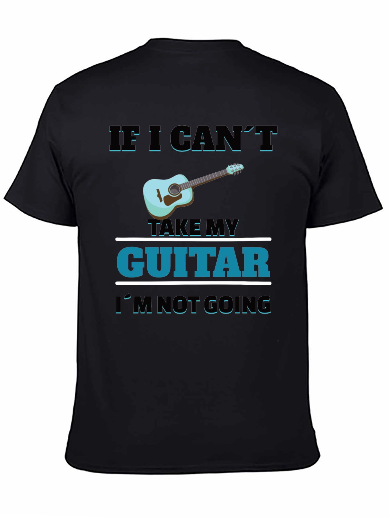 Guitar Lover Graphic Tee - Music is Life