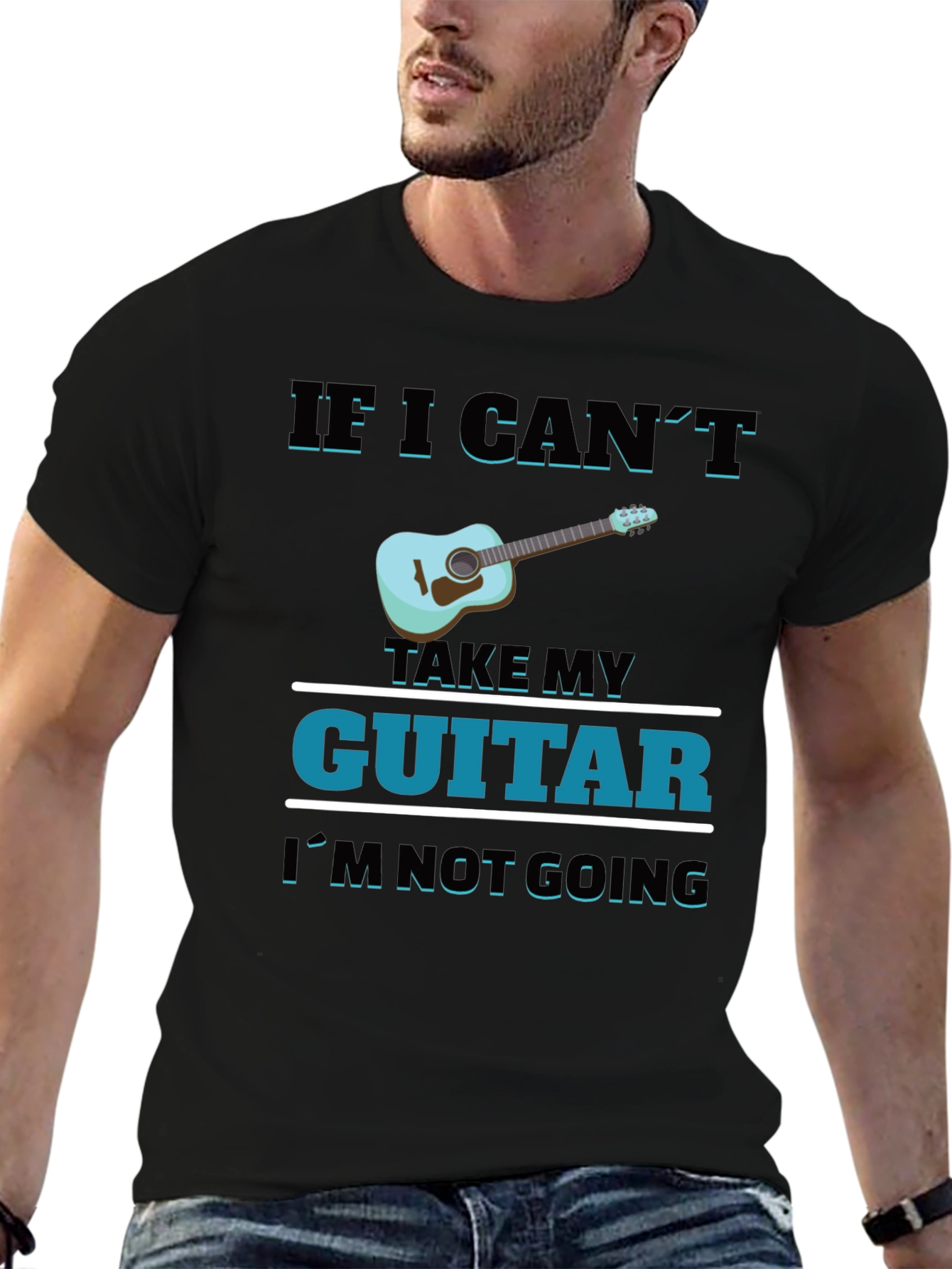 Guitar Lover Graphic Tee - Music is Life