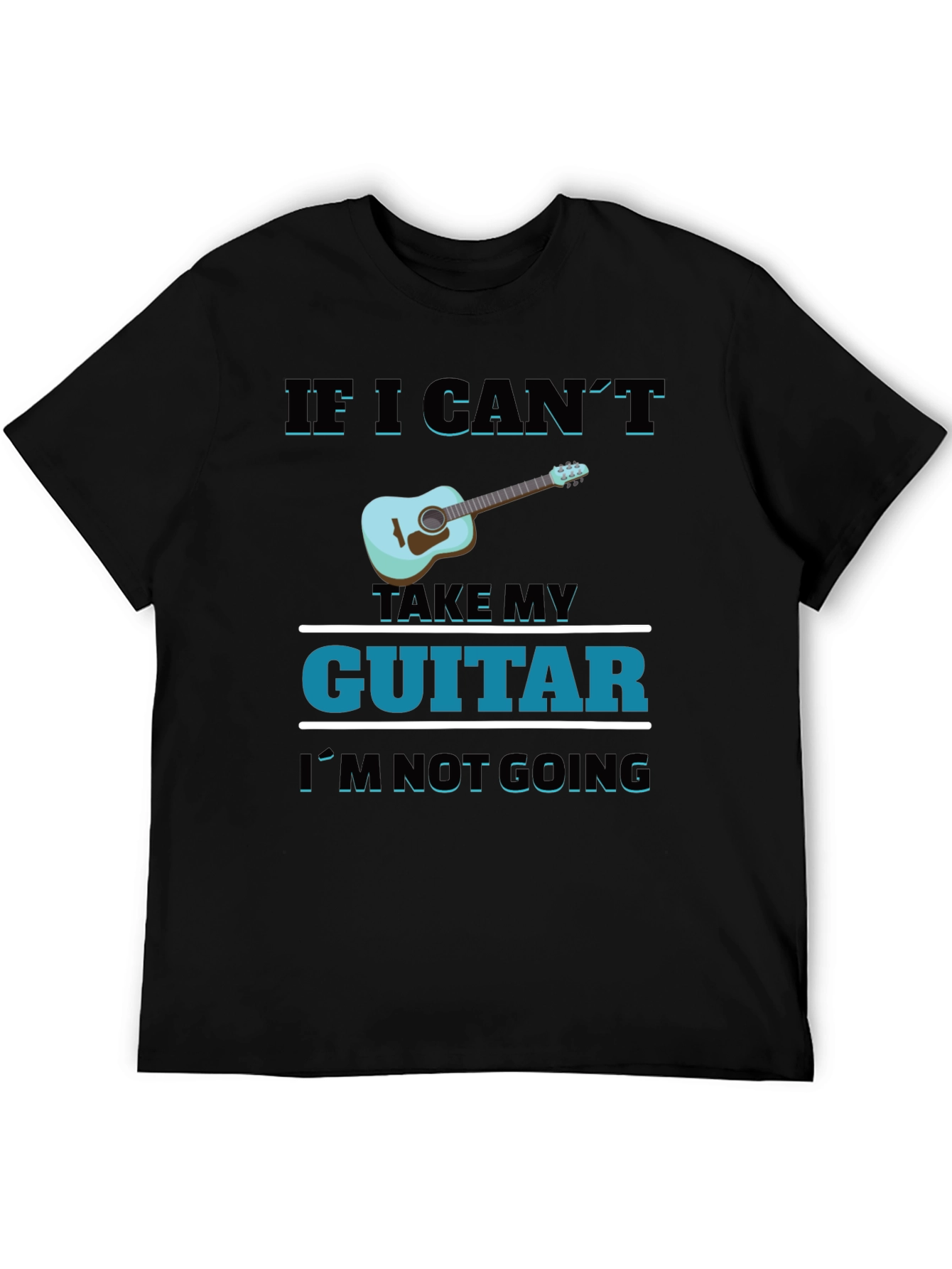 Guitar Lover Graphic Tee - Music is Life