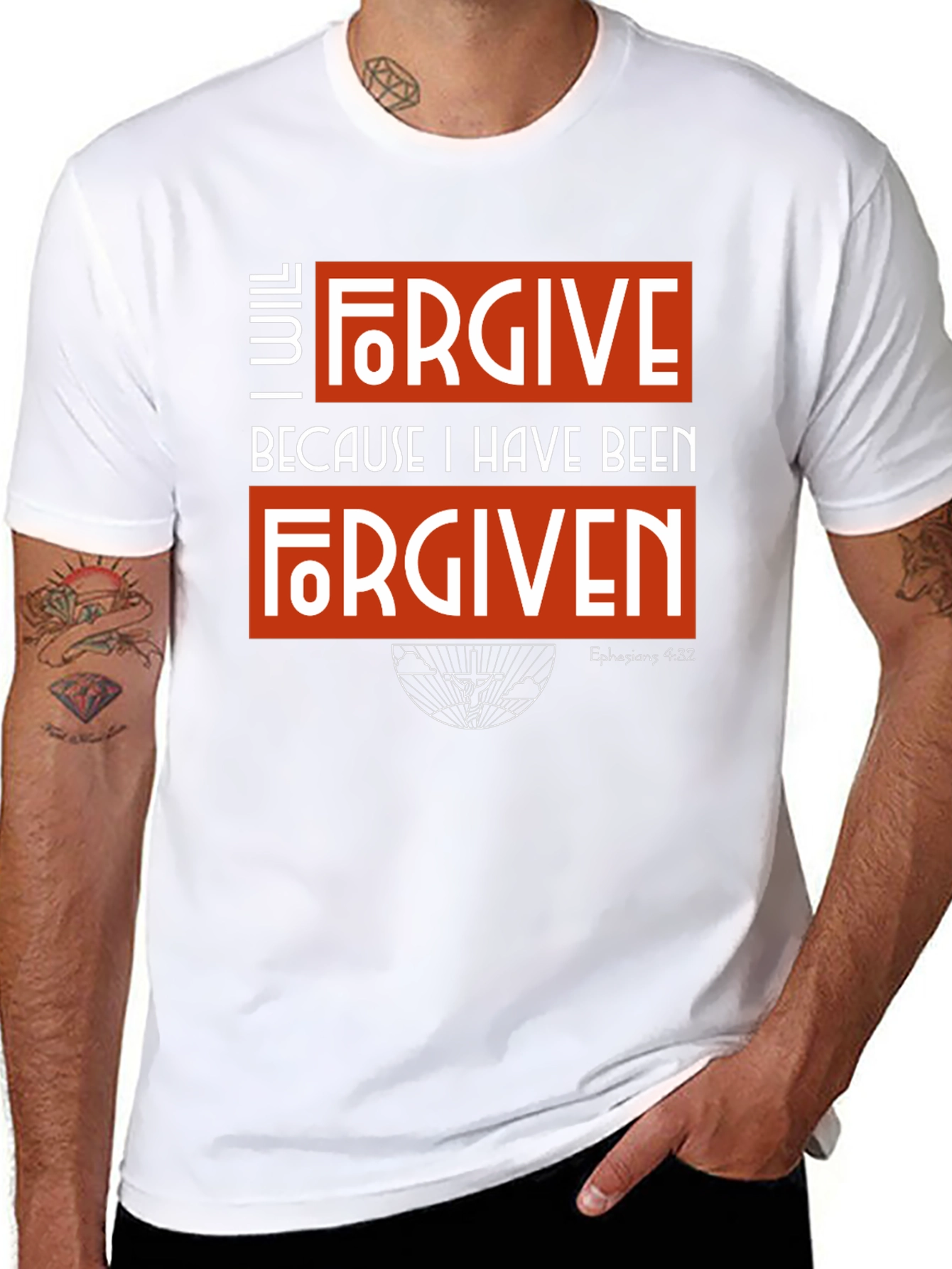 Forgive T-Shirt: Christian Graphic Tee