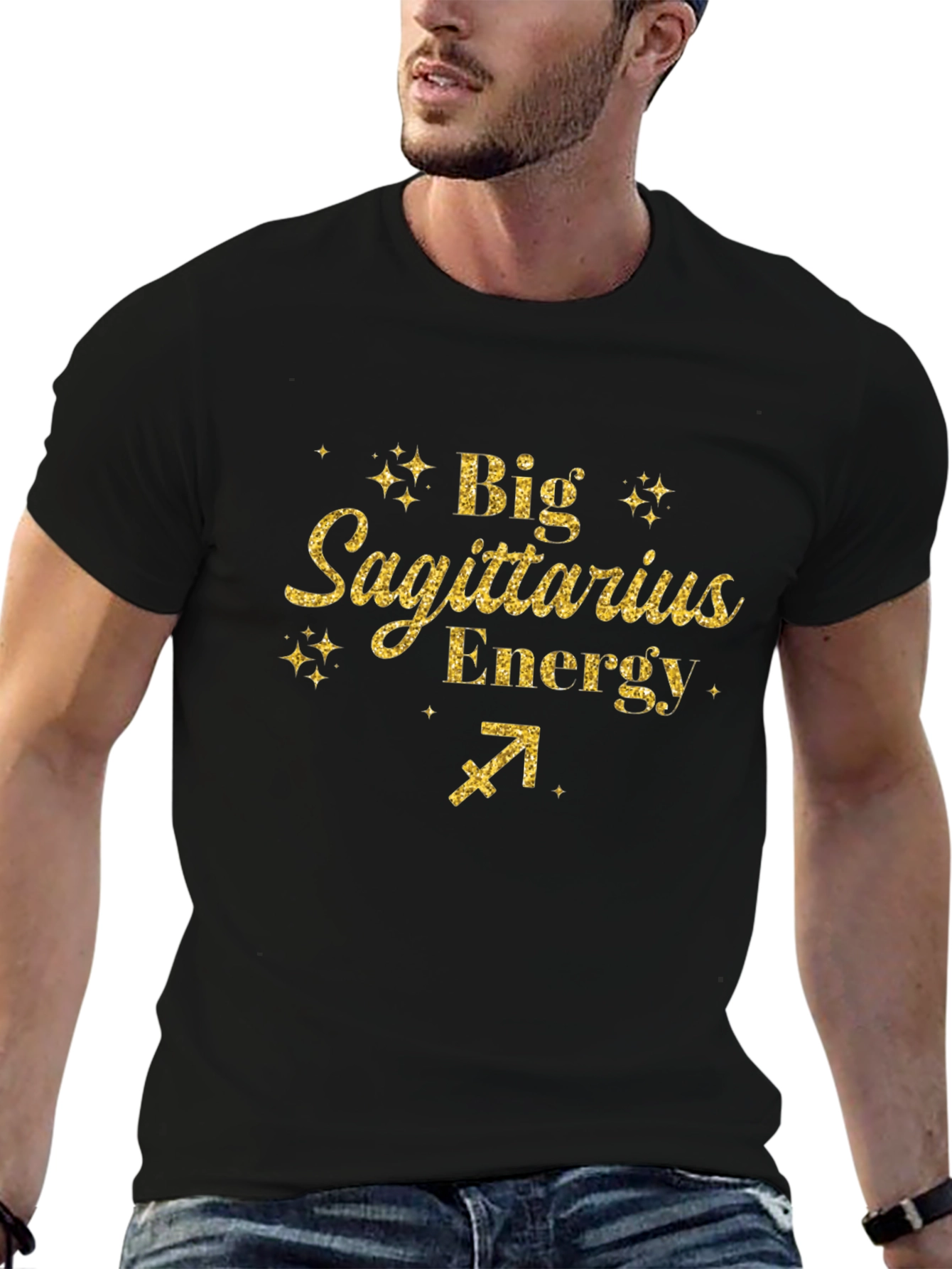 Big Sagittarius Energy Graphic Tee