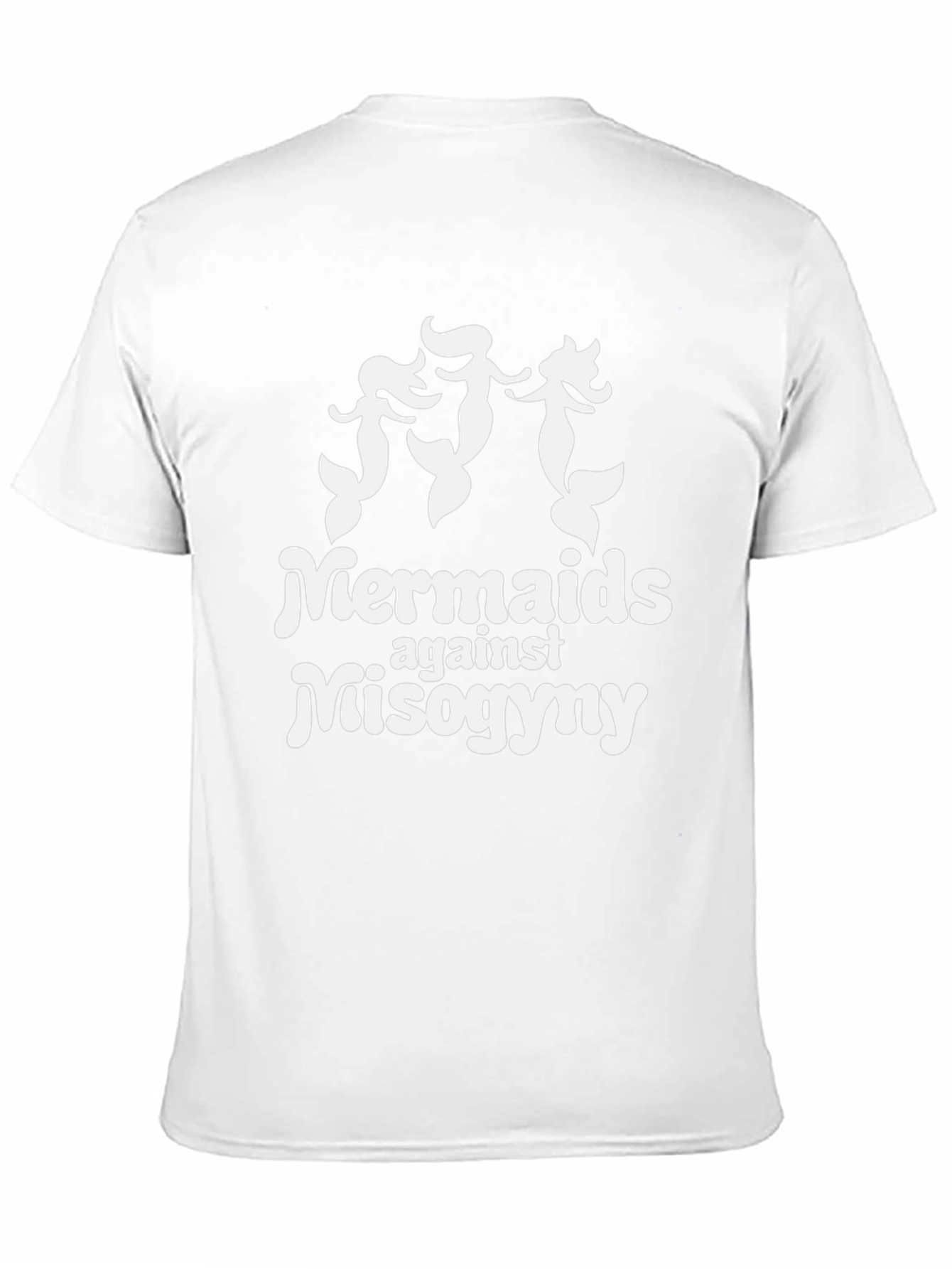 Mermaids Against Misogyny Black T-Shirt